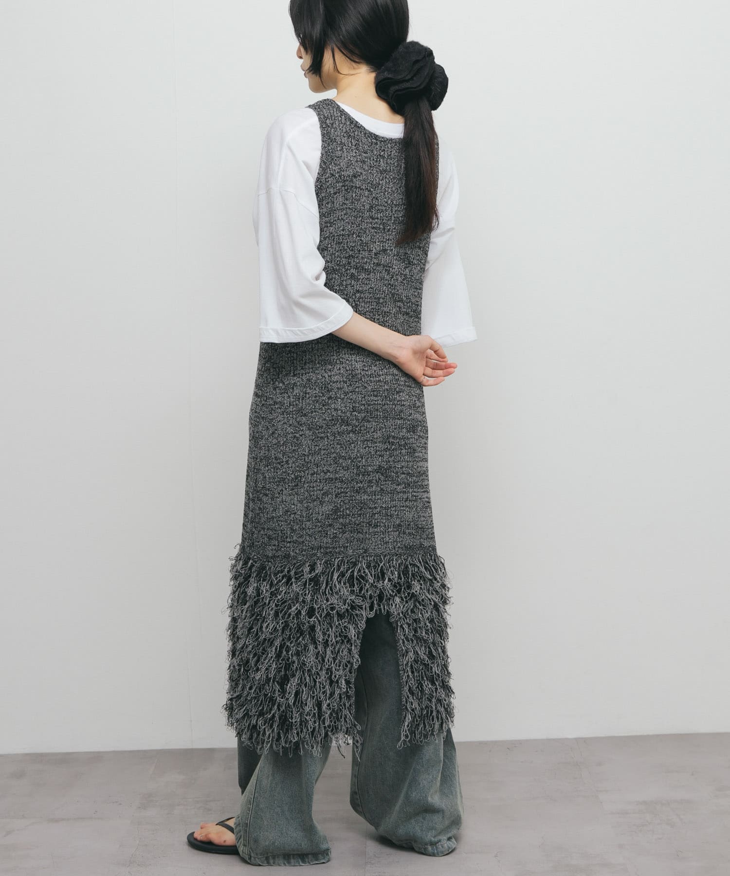 身長：160cm サイズ：one