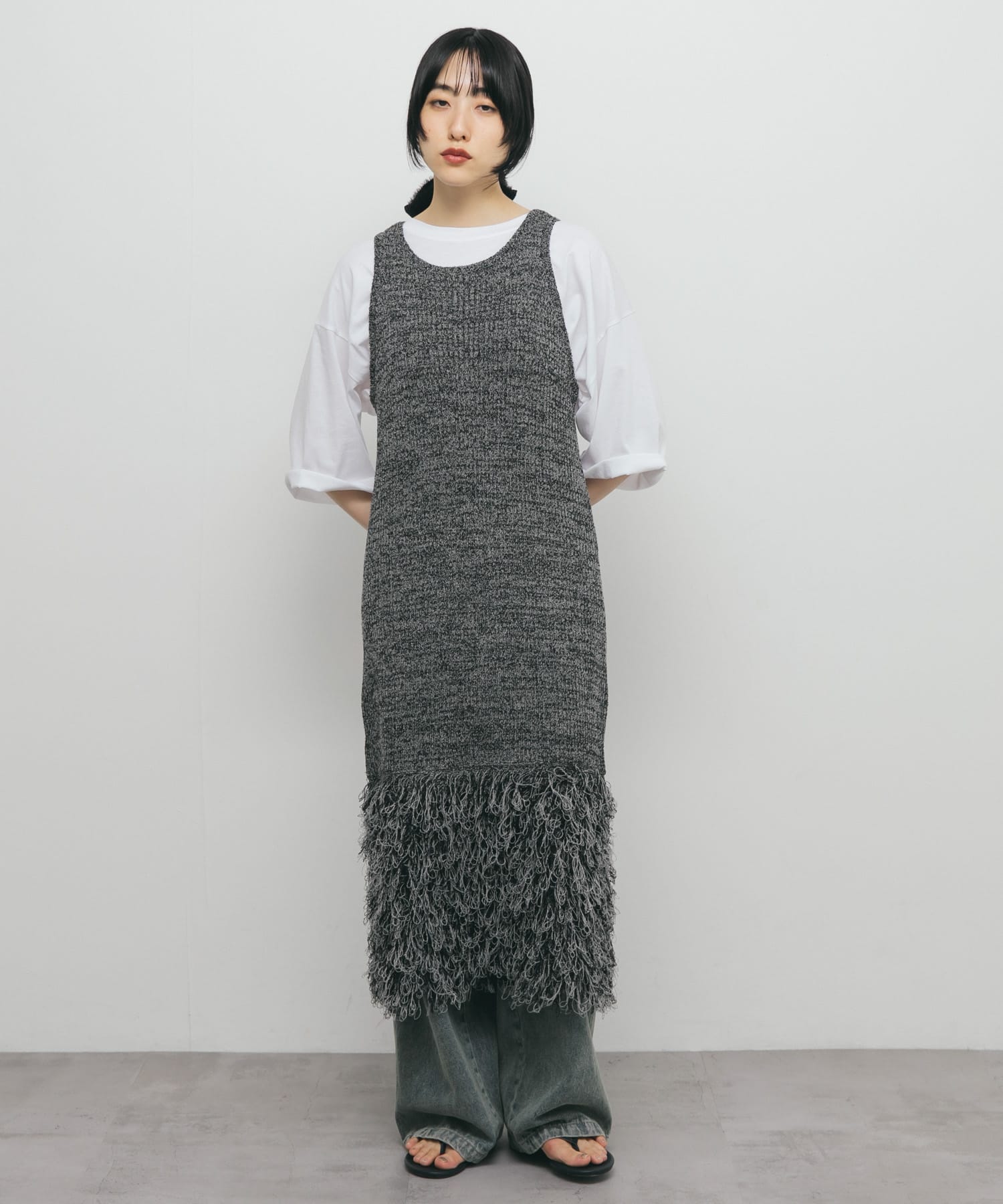 身長：160cm サイズ：one