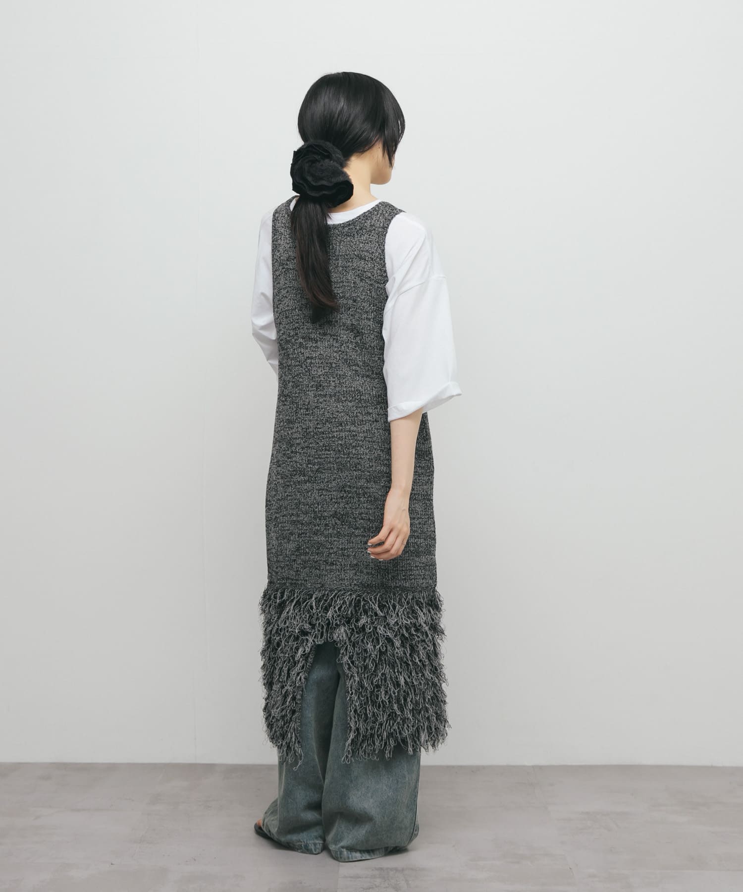 身長：160cm サイズ：one