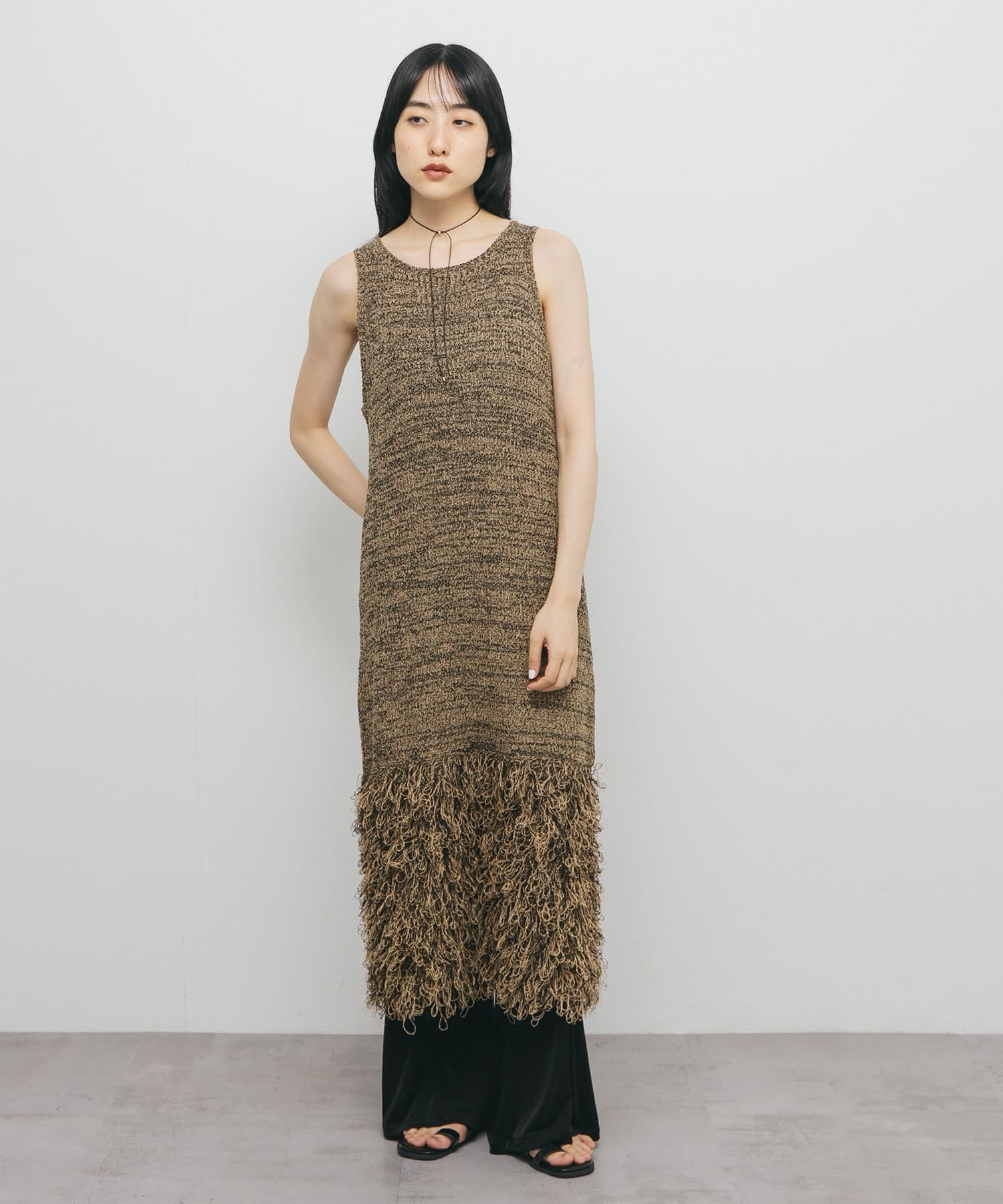 身長：160cm サイズ：one