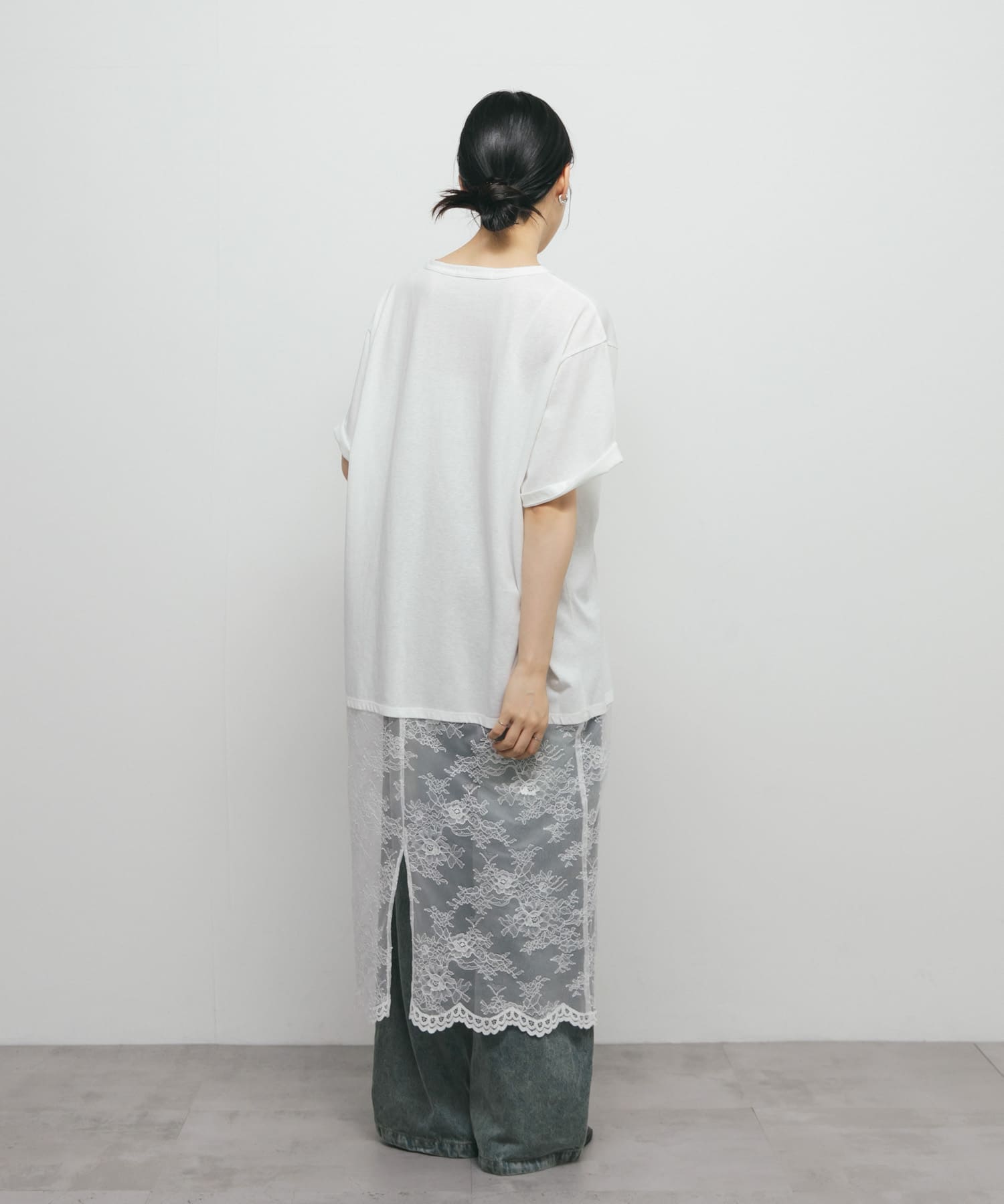 身長：160cm サイズ：one