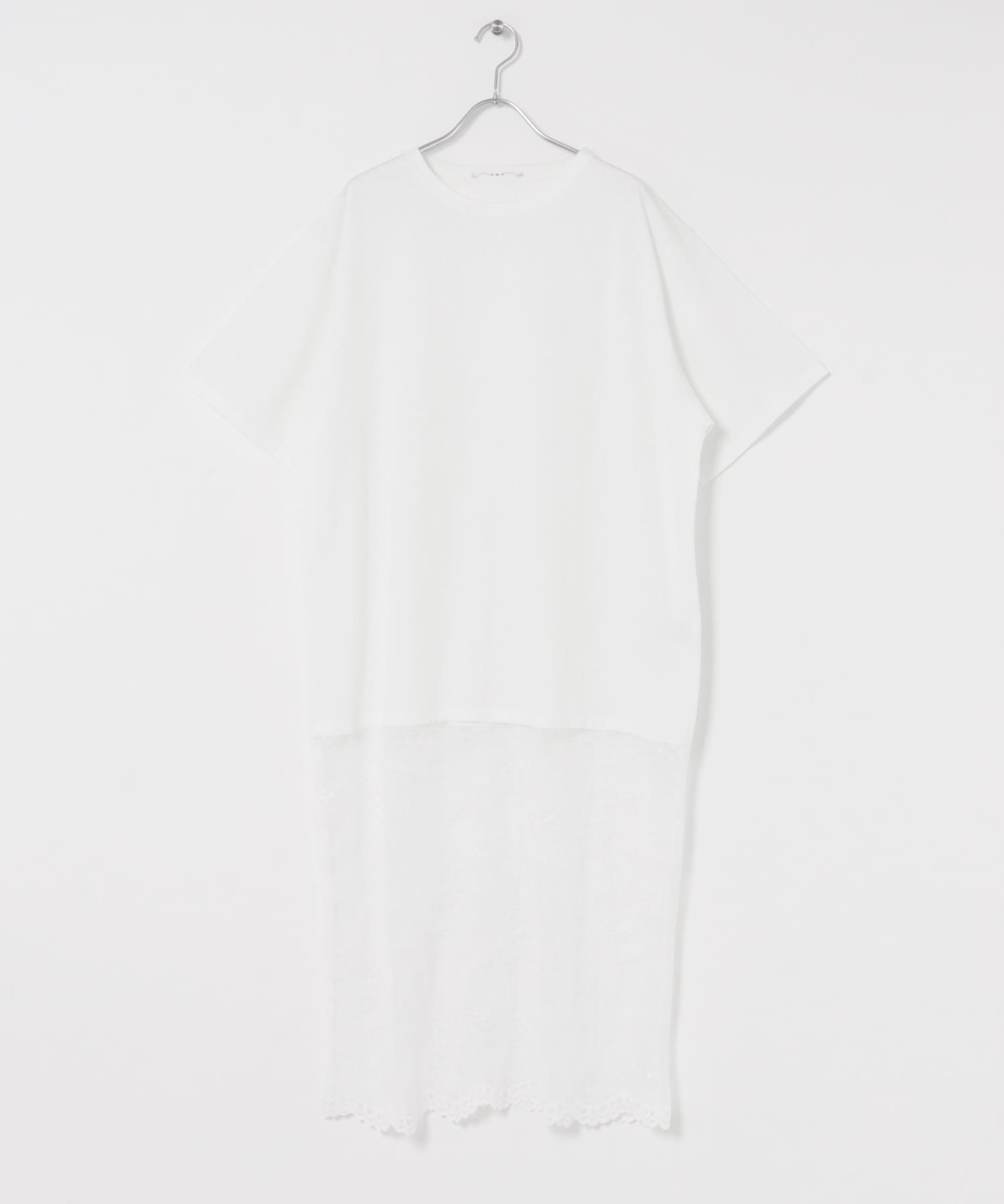 レースヘムカットワンピース OFF one