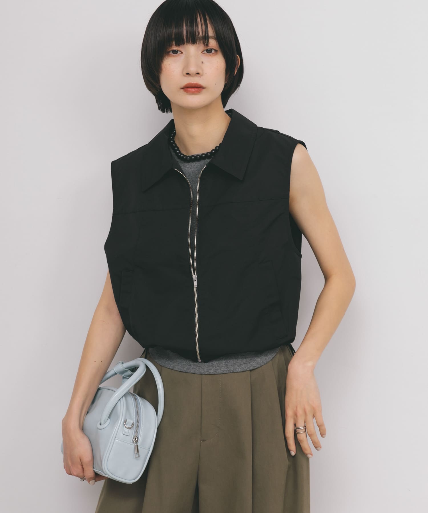 身長：159cm サイズ：one