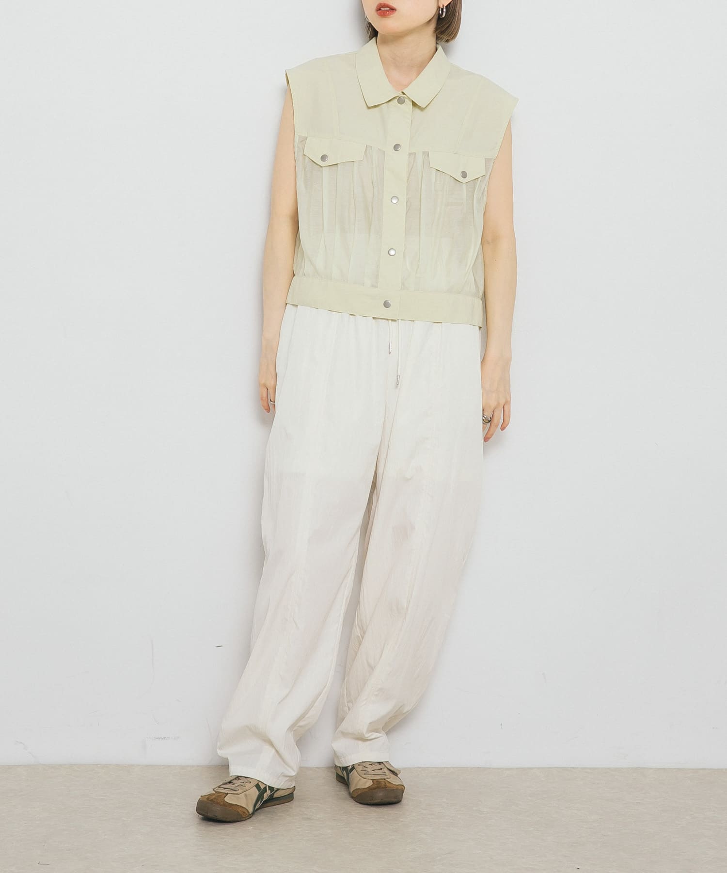 身長：153cm サイズ：one