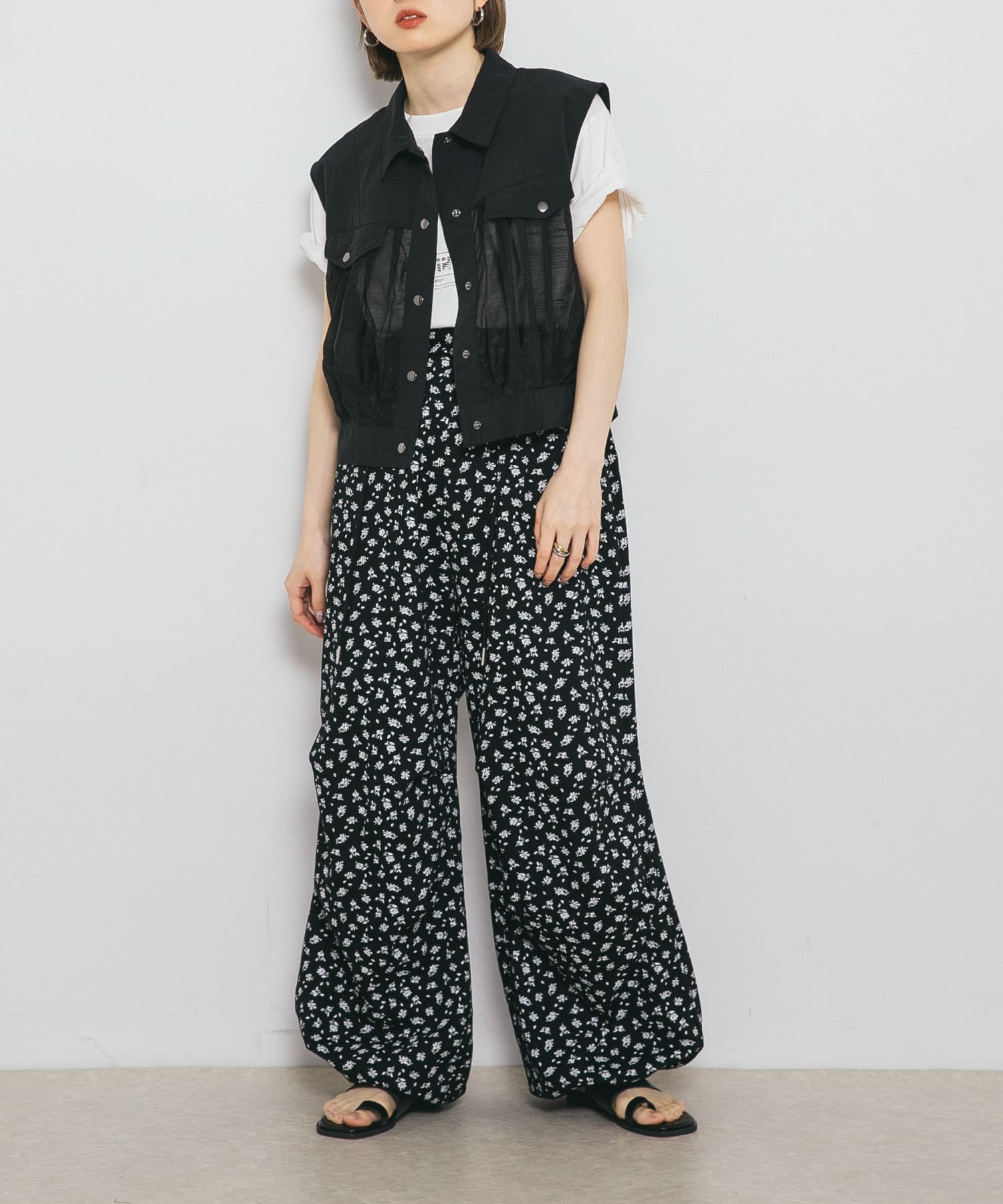 身長：153cm サイズ：one