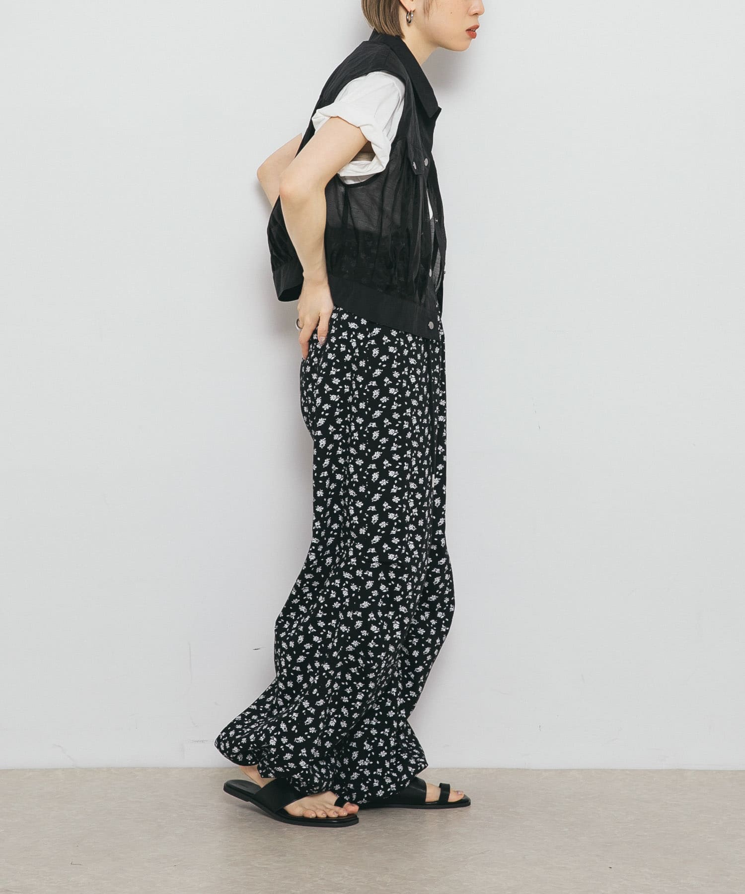 身長：153cm サイズ：one