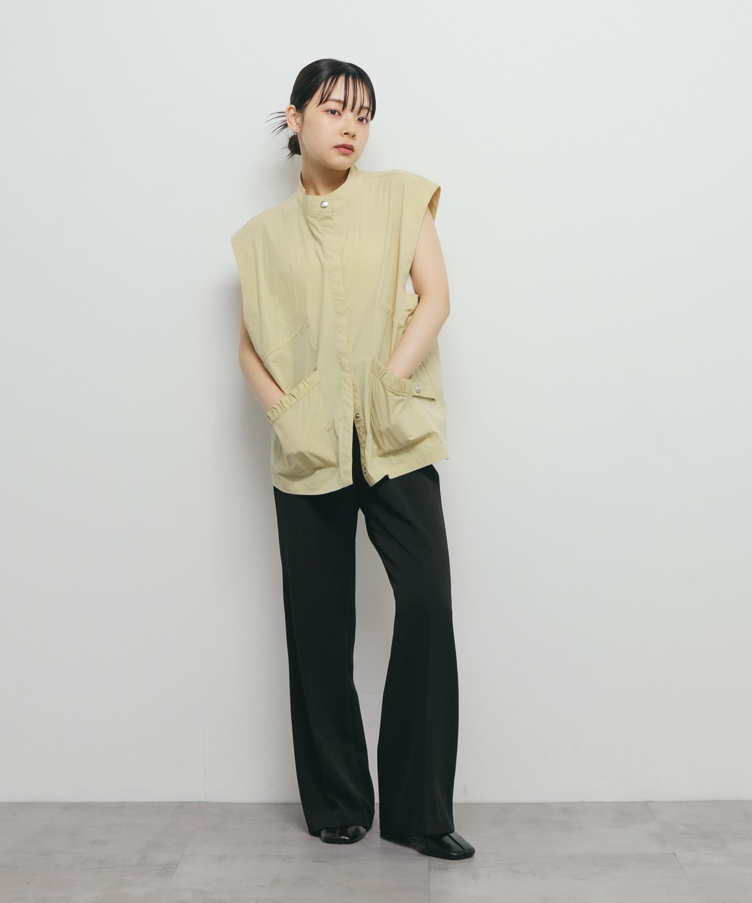 身長：153cm サイズ：one