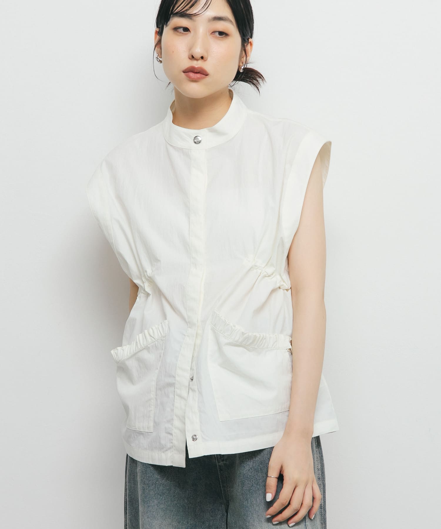 身長：160cm サイズ：one