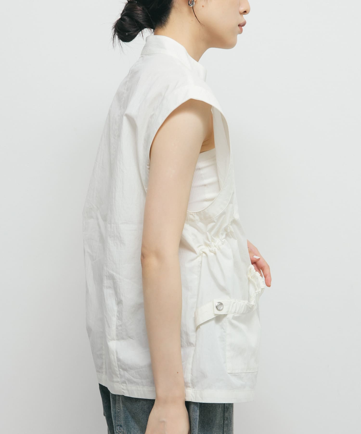 身長：160cm サイズ：one