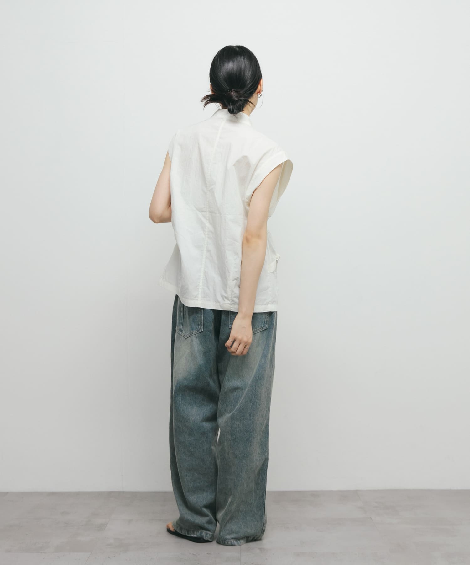 身長：160cm サイズ：one