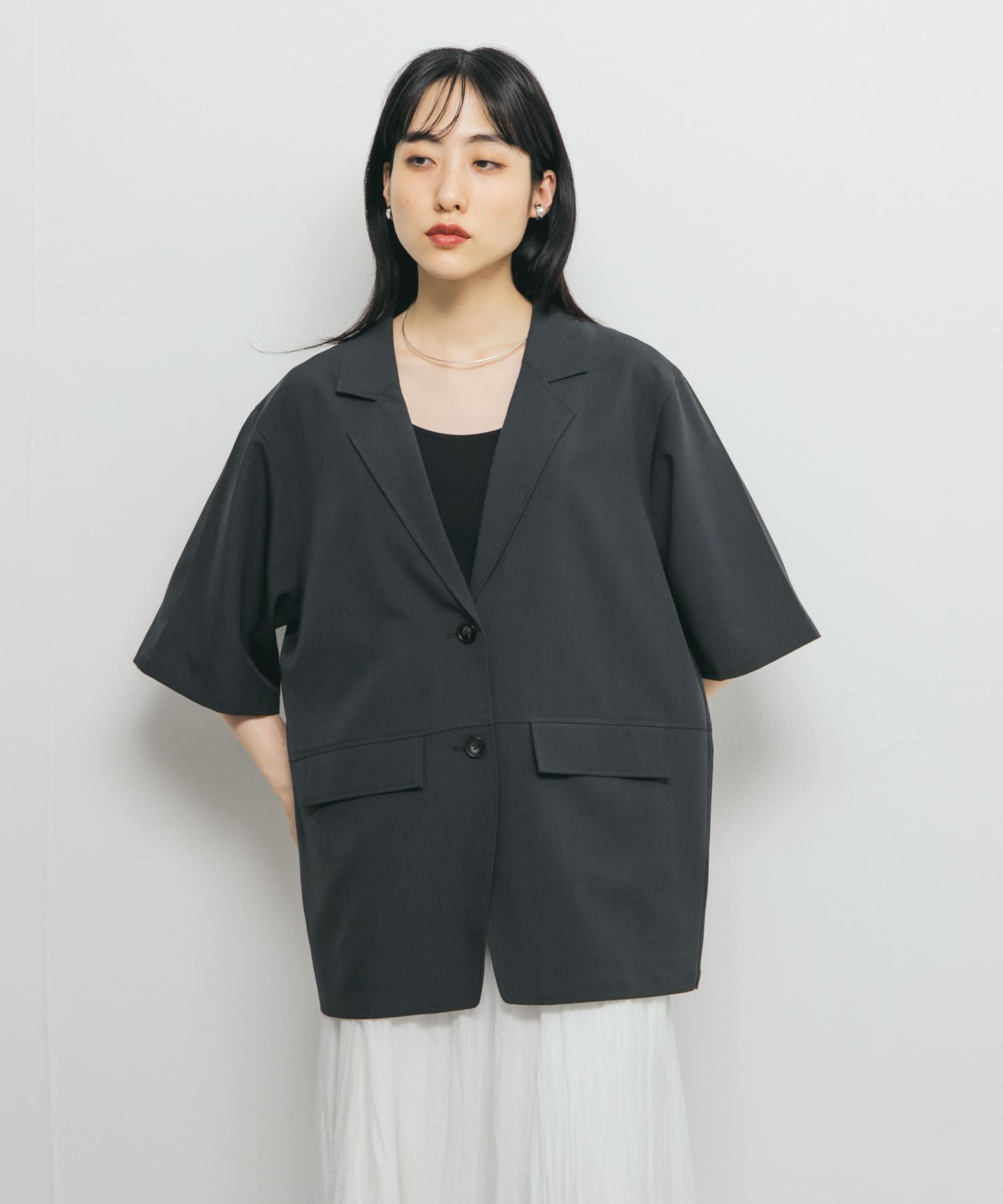 身長：160cm サイズ：one