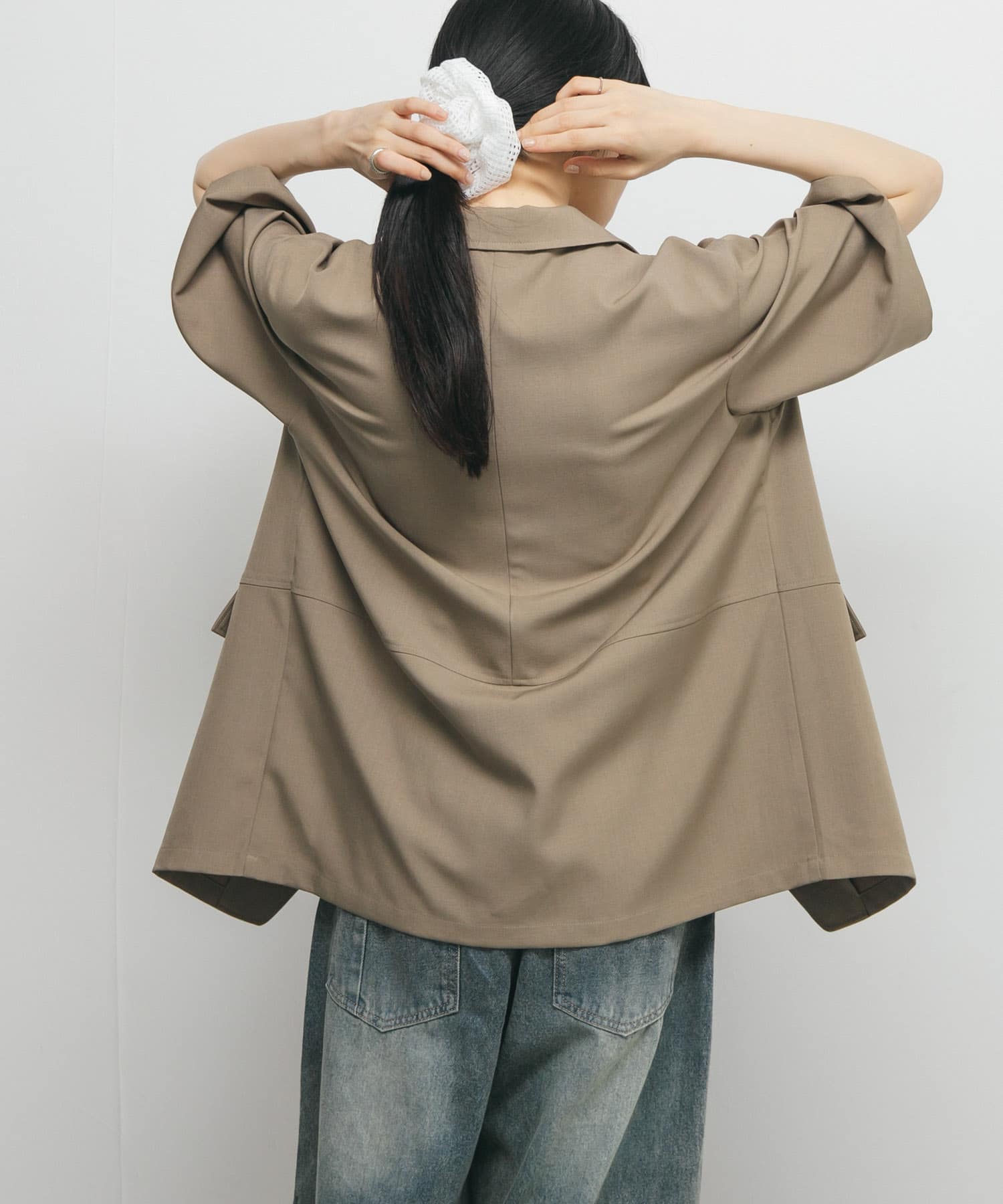 身長：160cm サイズ：one