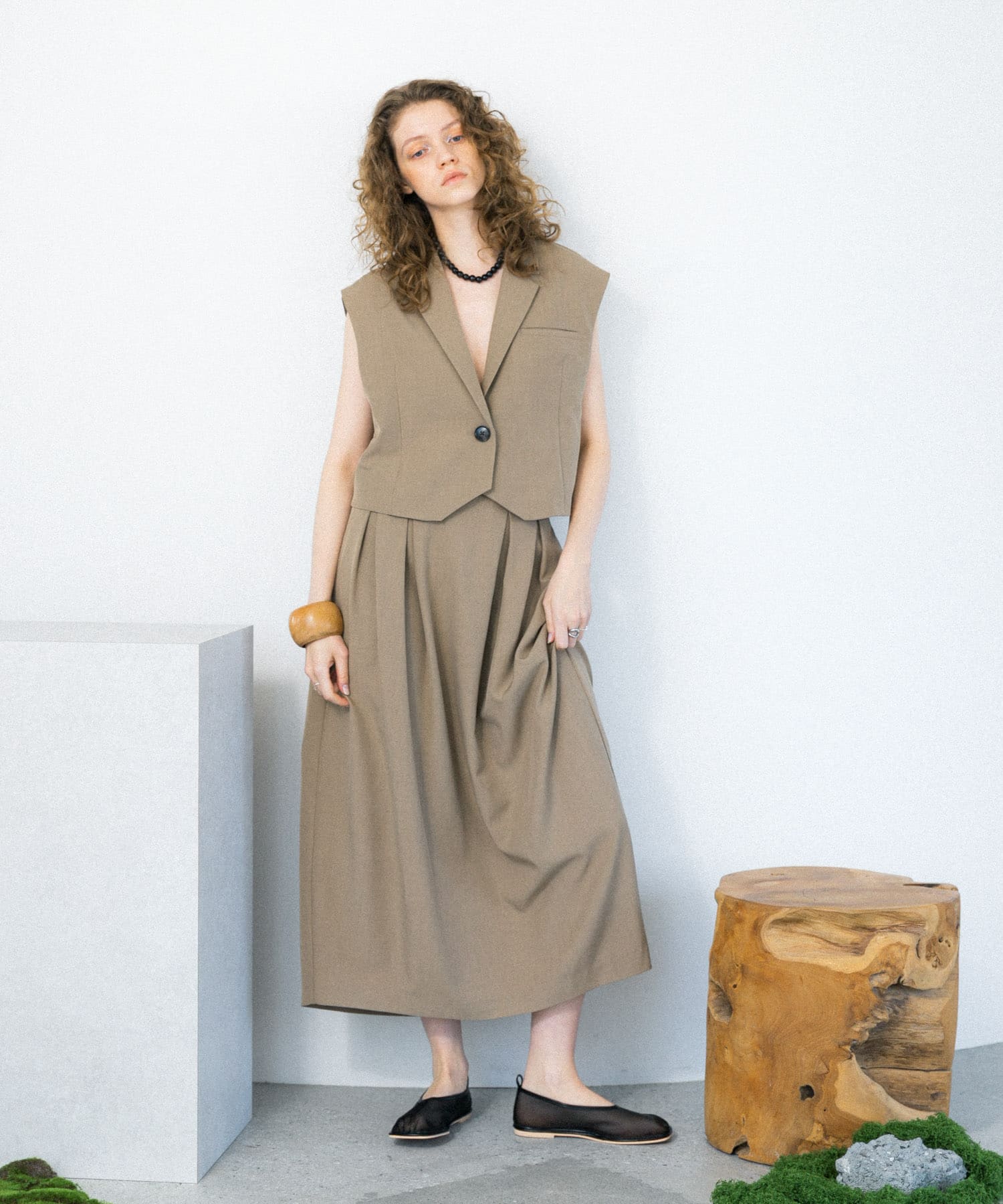 身長：172cm サイズ：one