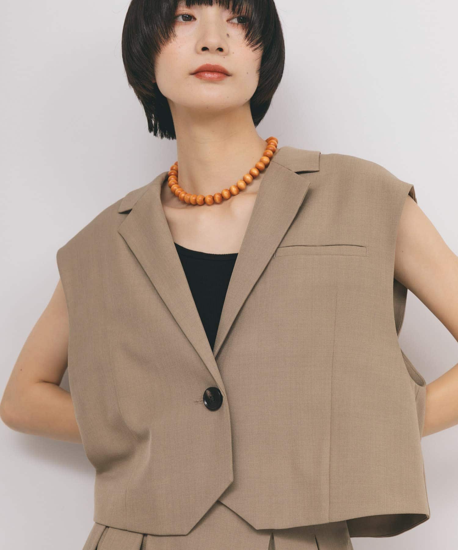 身長：159cm サイズ：one