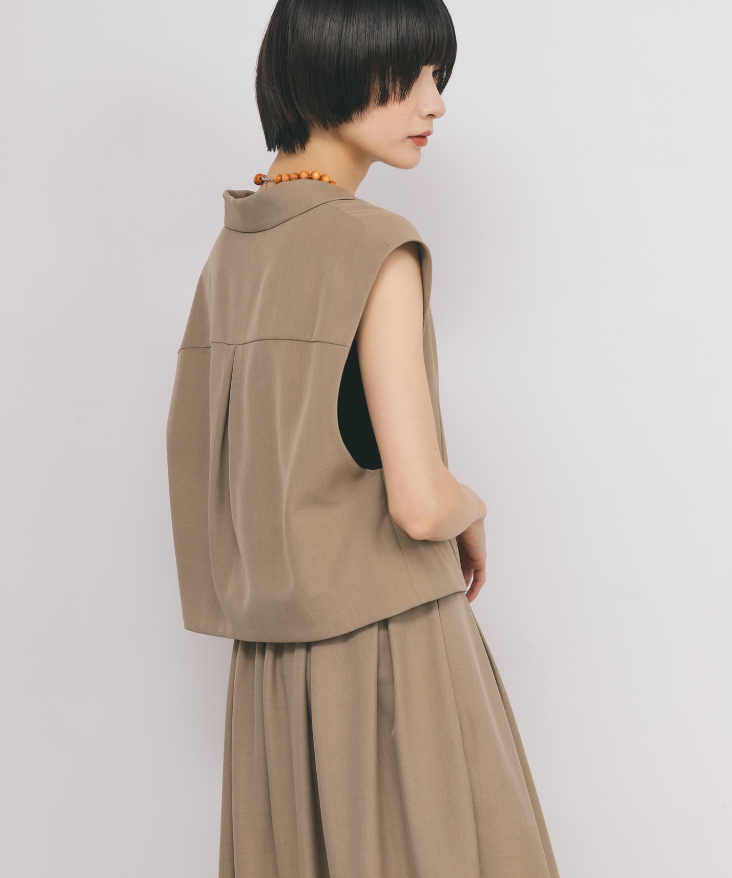 身長：159cm サイズ：one