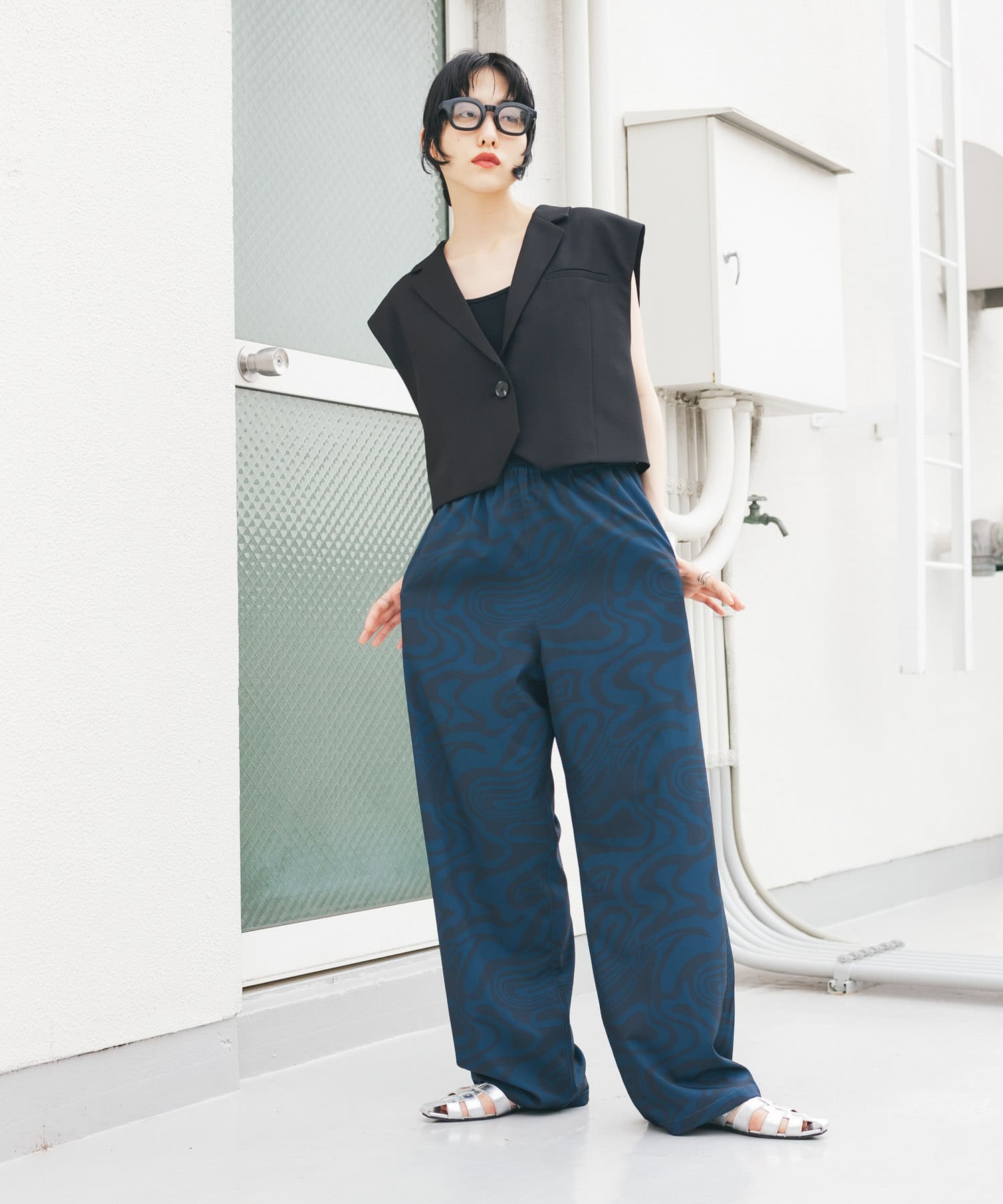 身長：160cm サイズ：one