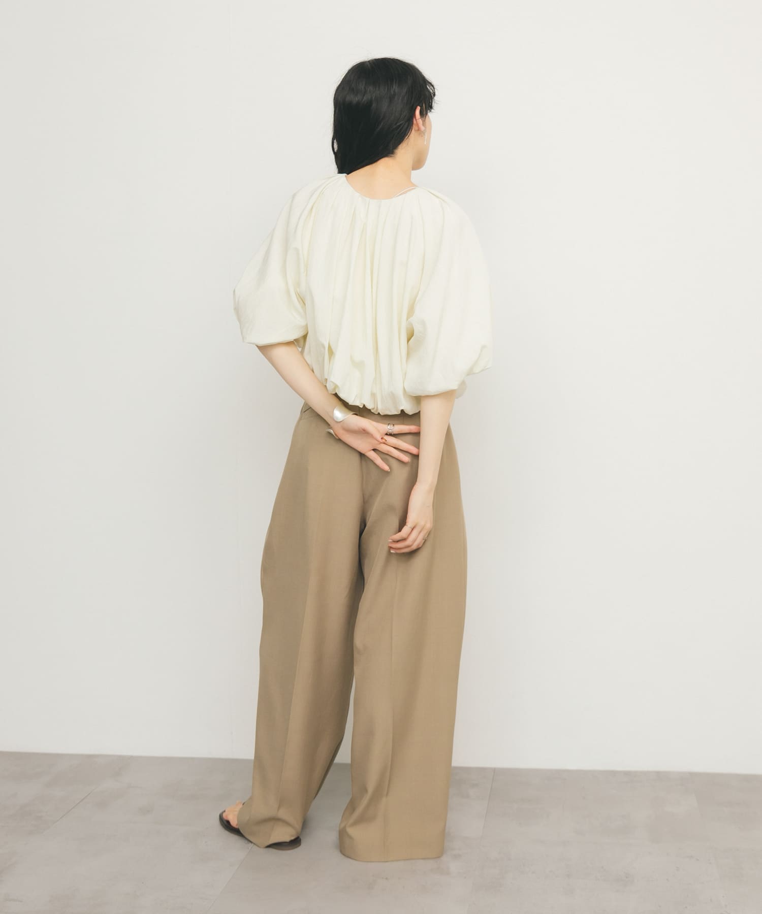 身長：160cm サイズ：one