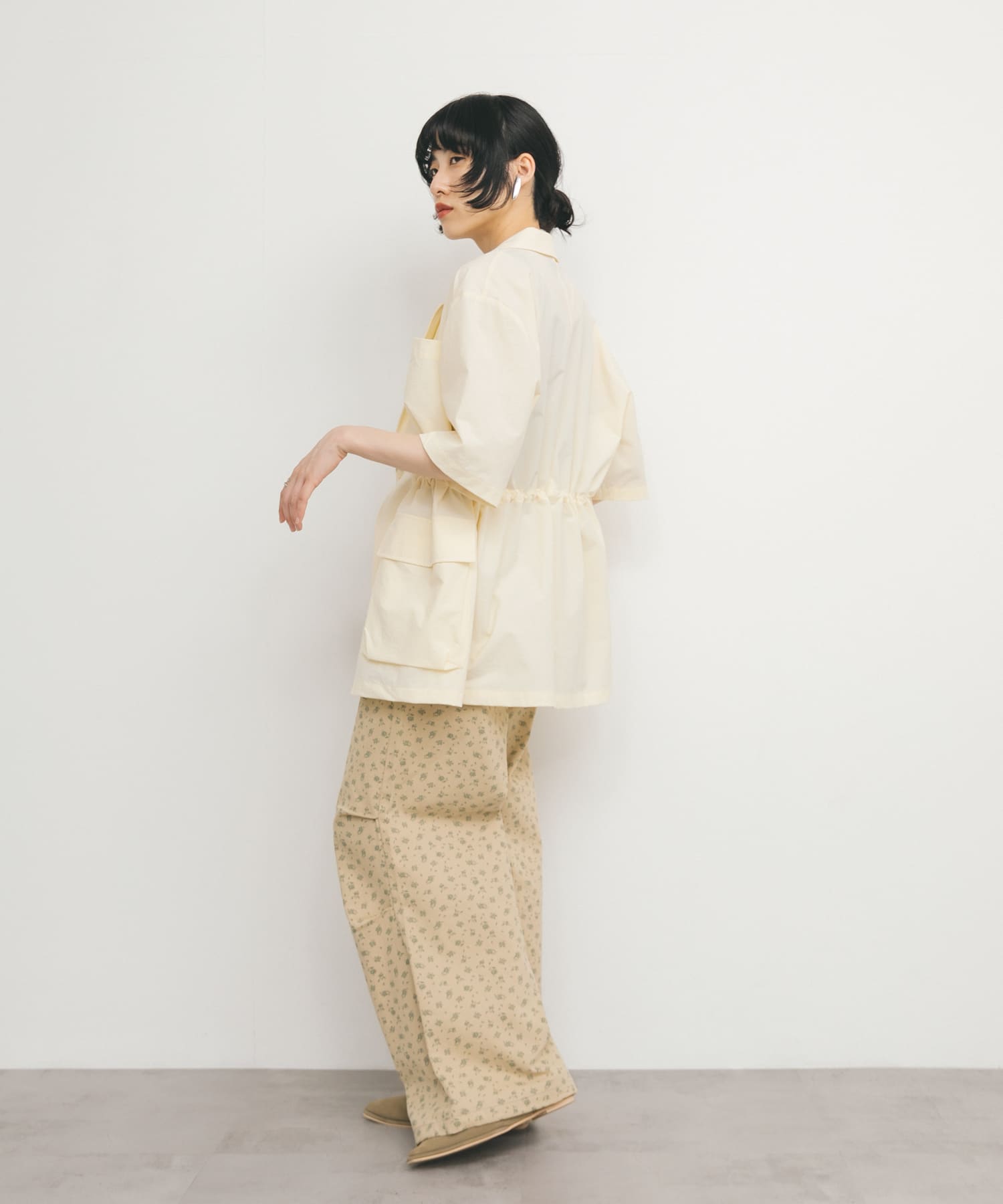 身長：160cm サイズ：one