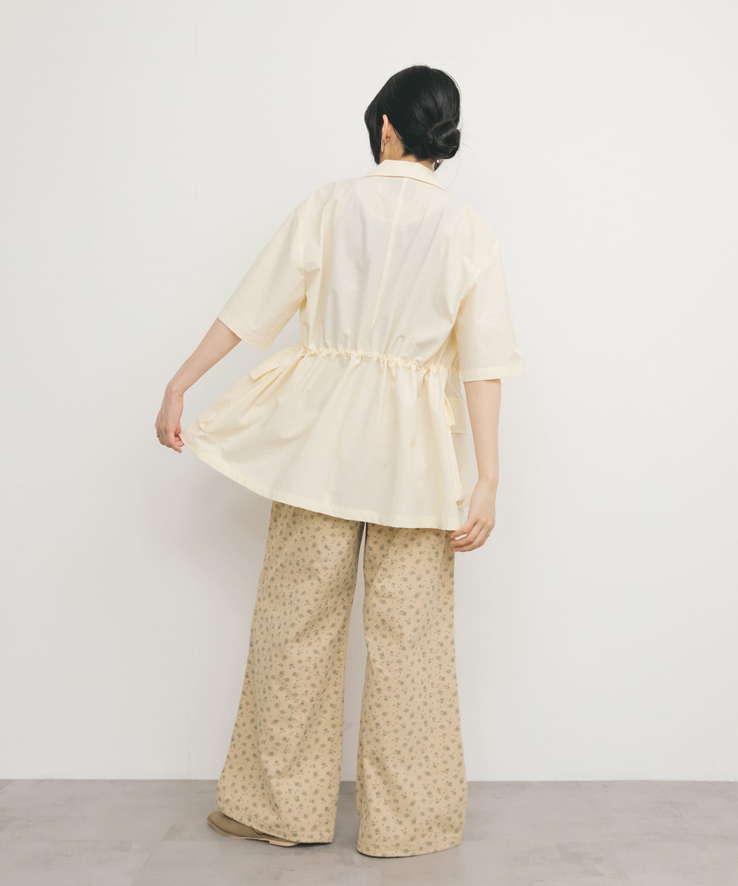 身長：160cm サイズ：one