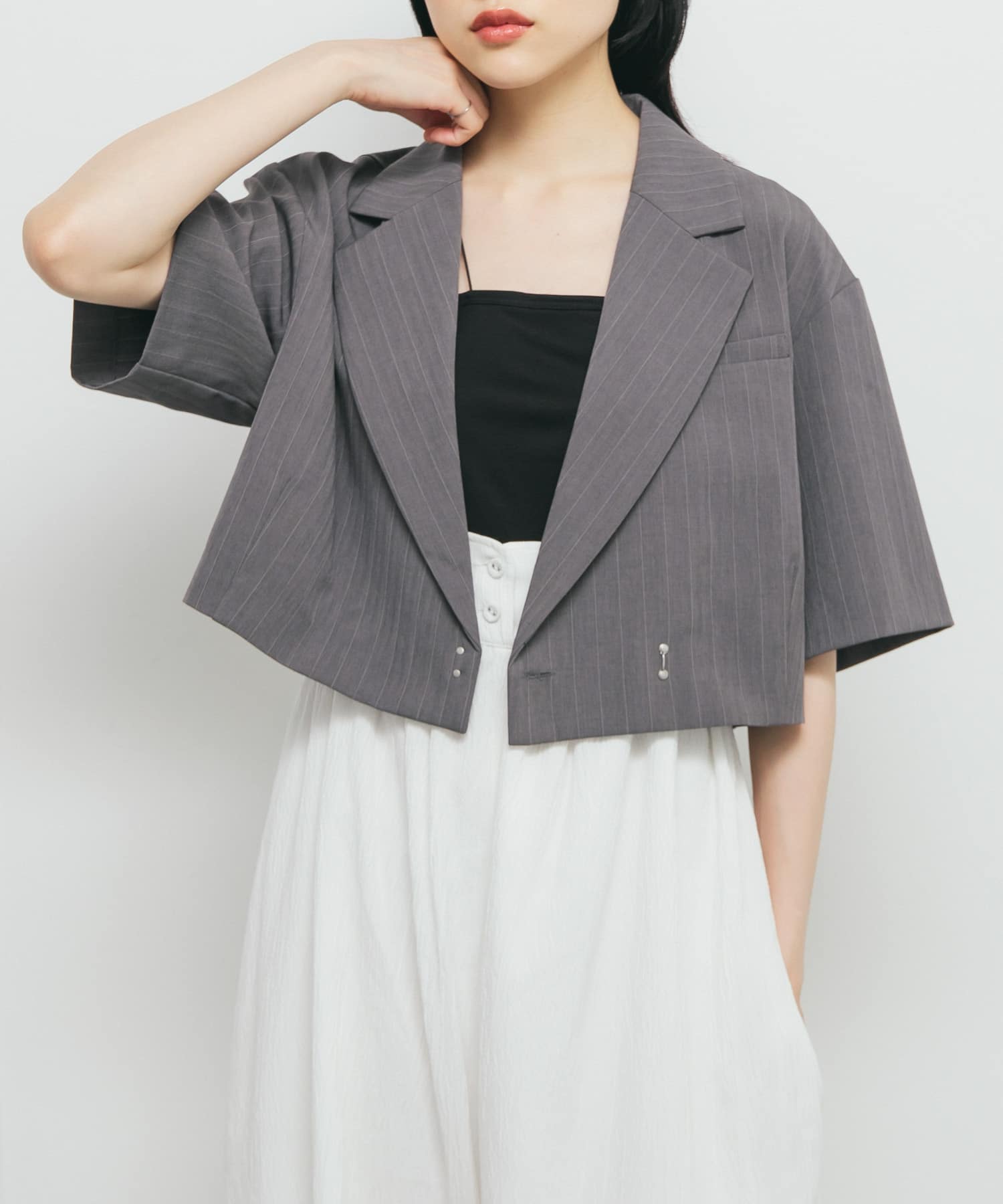 身長：160cm サイズ：one