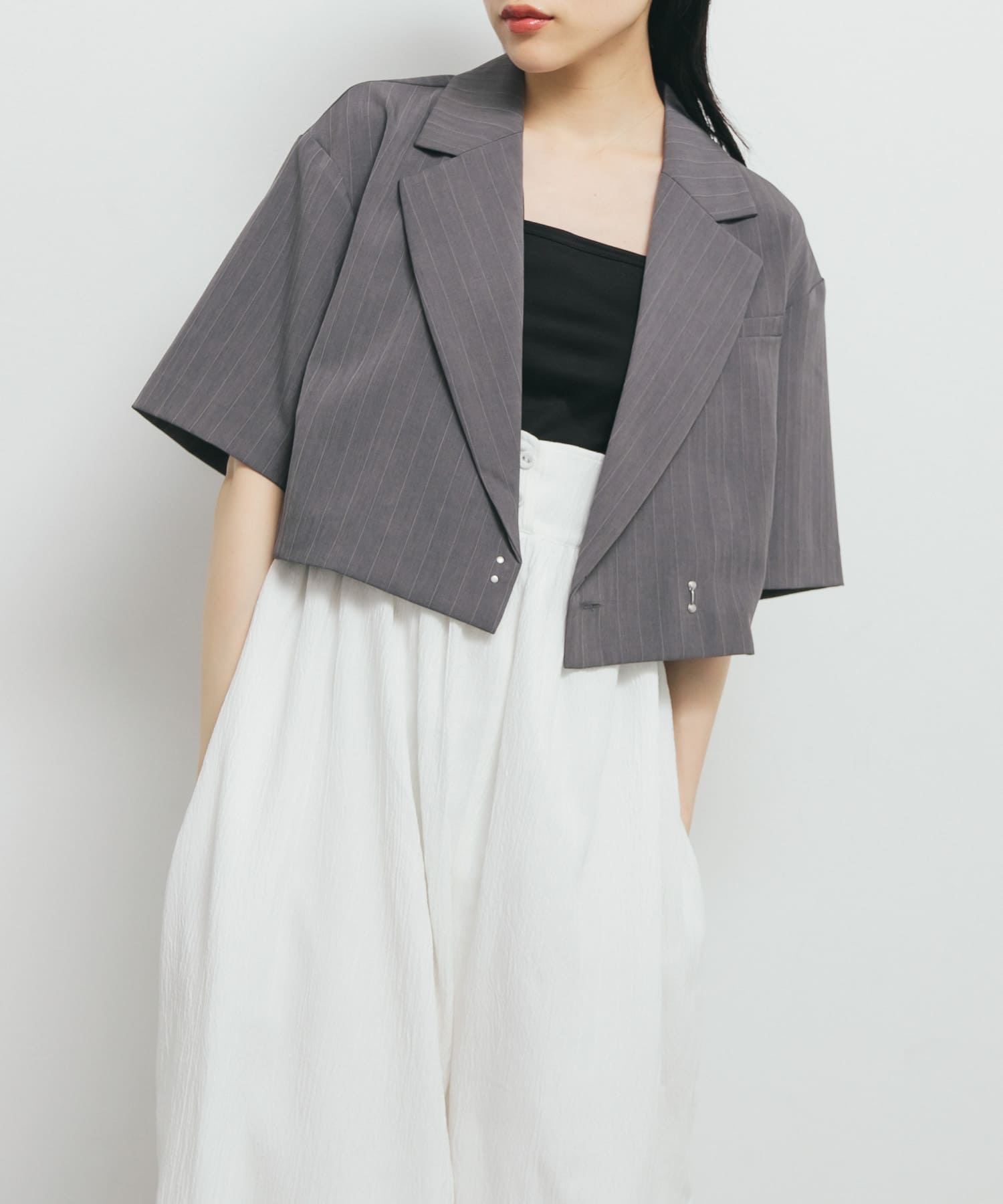 身長：160cm サイズ：one