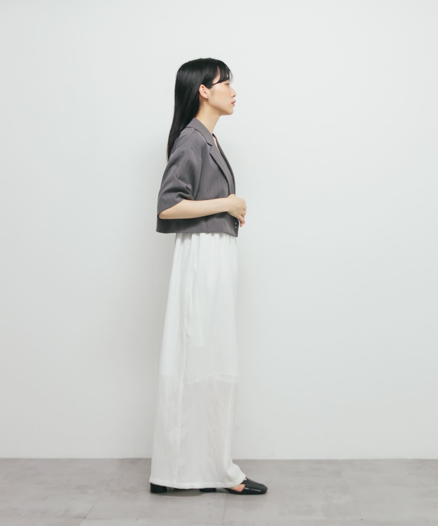 身長：160cm サイズ：one