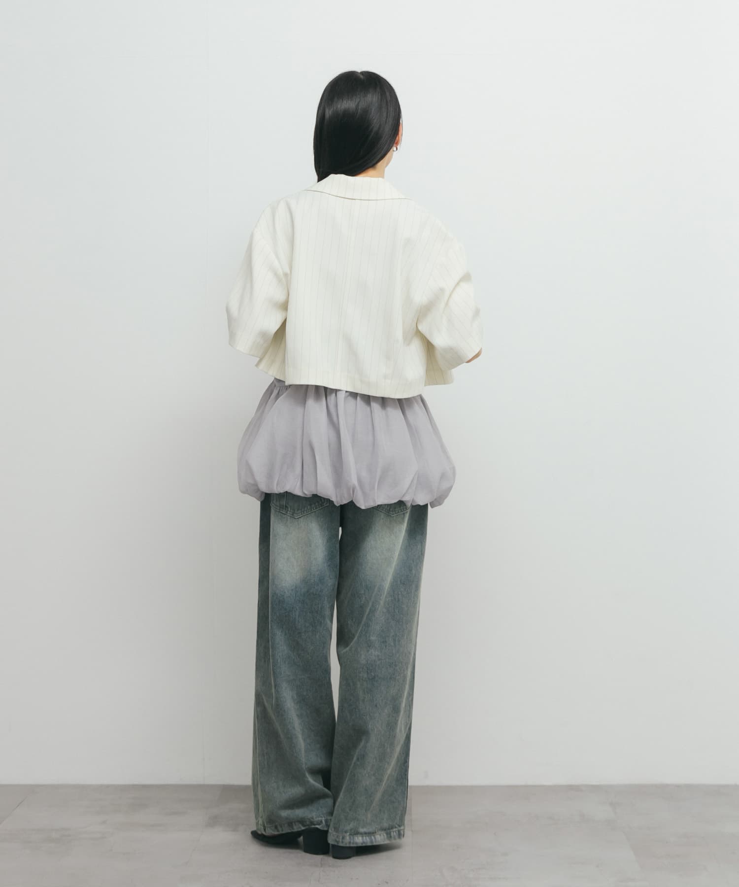 身長：160cm サイズ：one