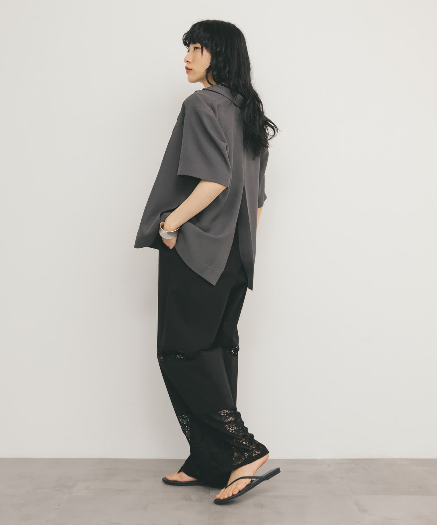 身長：160cm サイズ：one