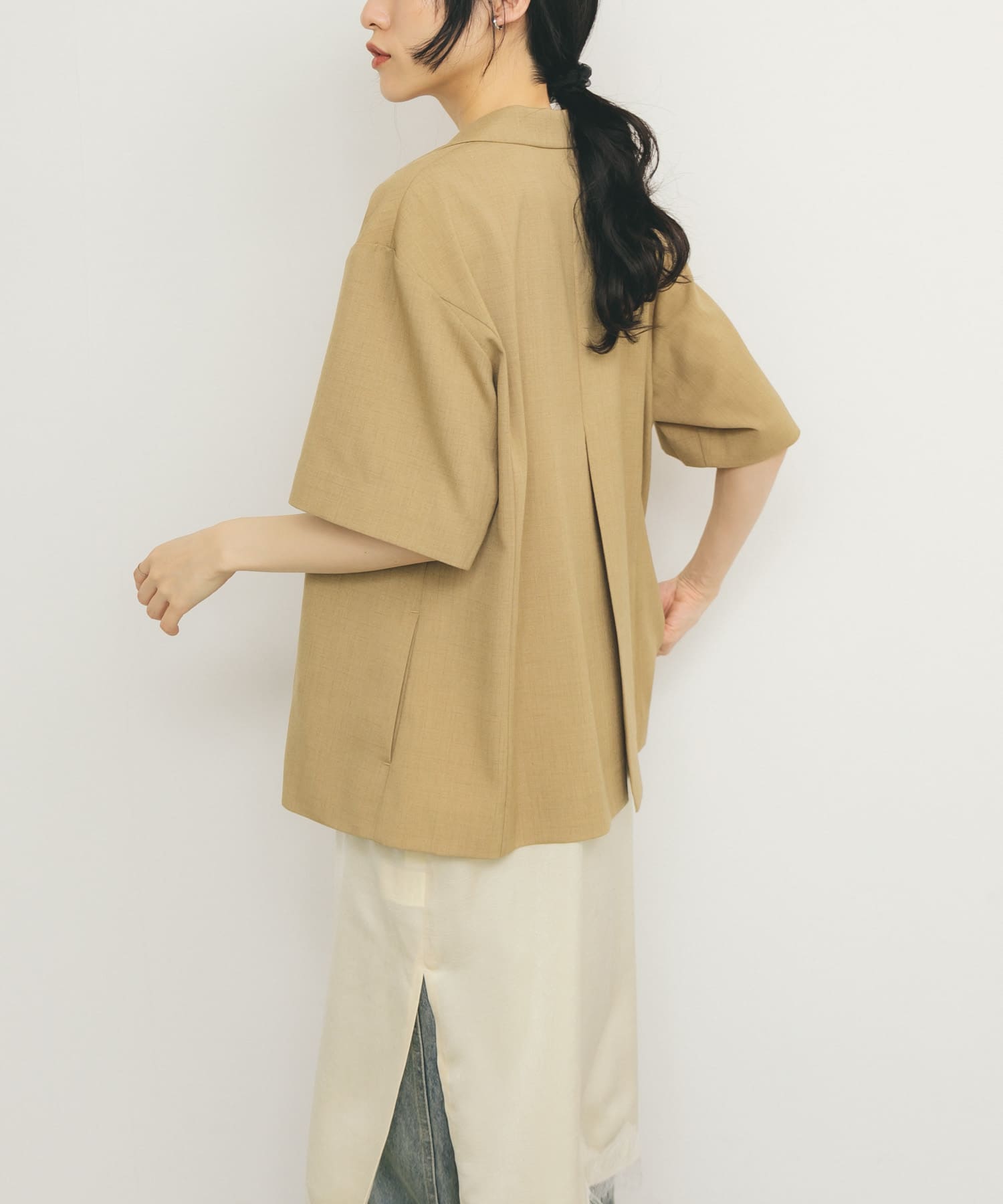 身長：160cm サイズ：one