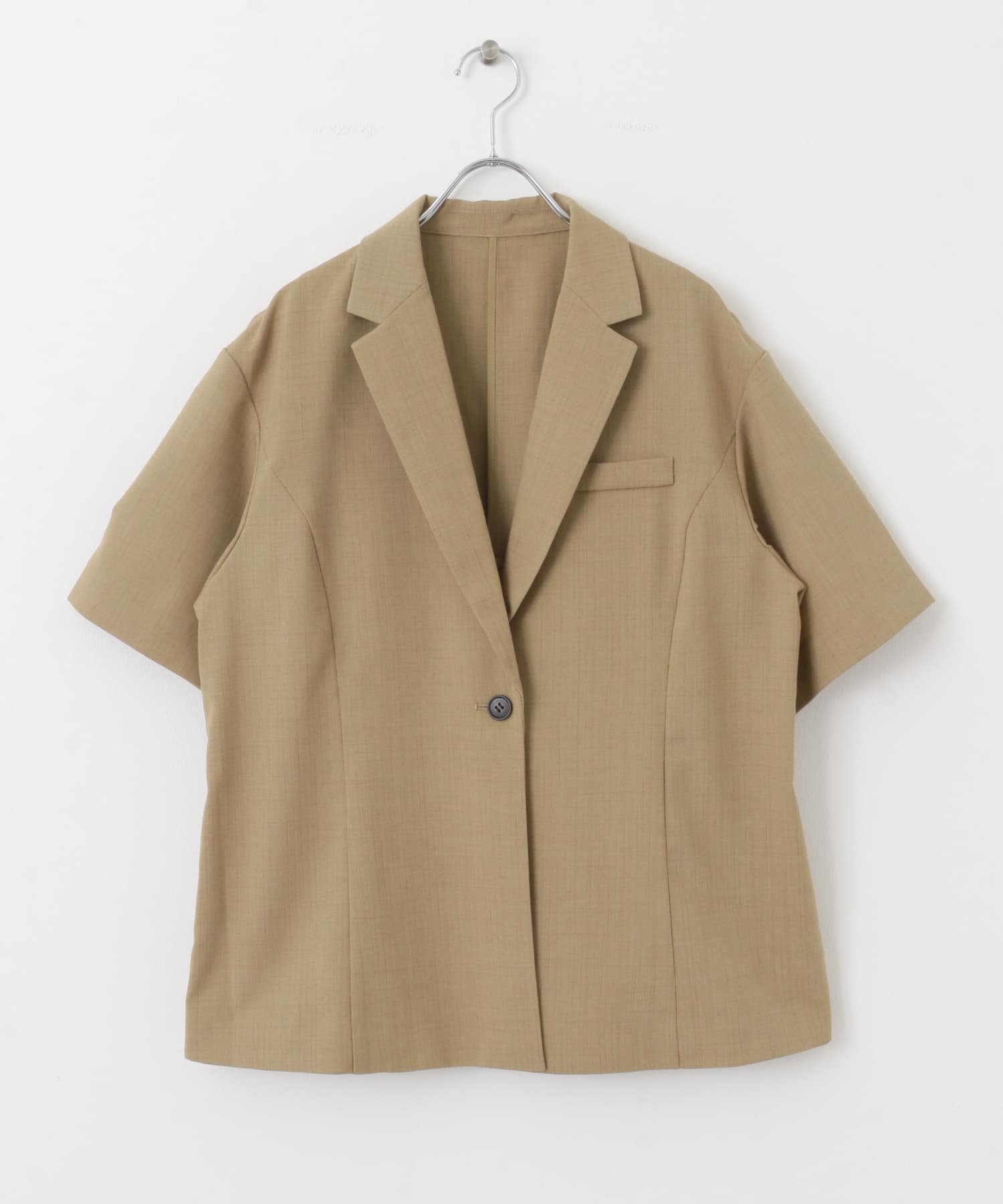 バックスリットジャケット BEIGE one