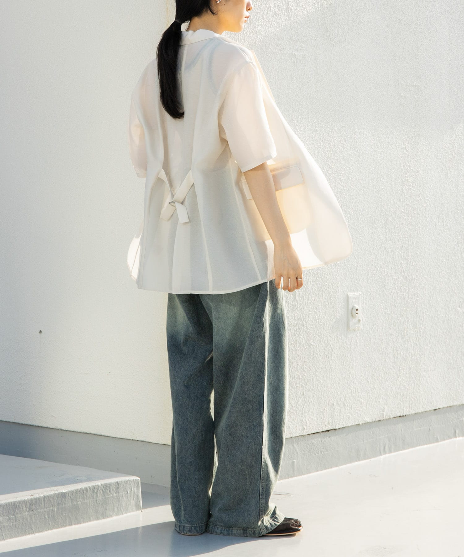 身長：160cm サイズ：one