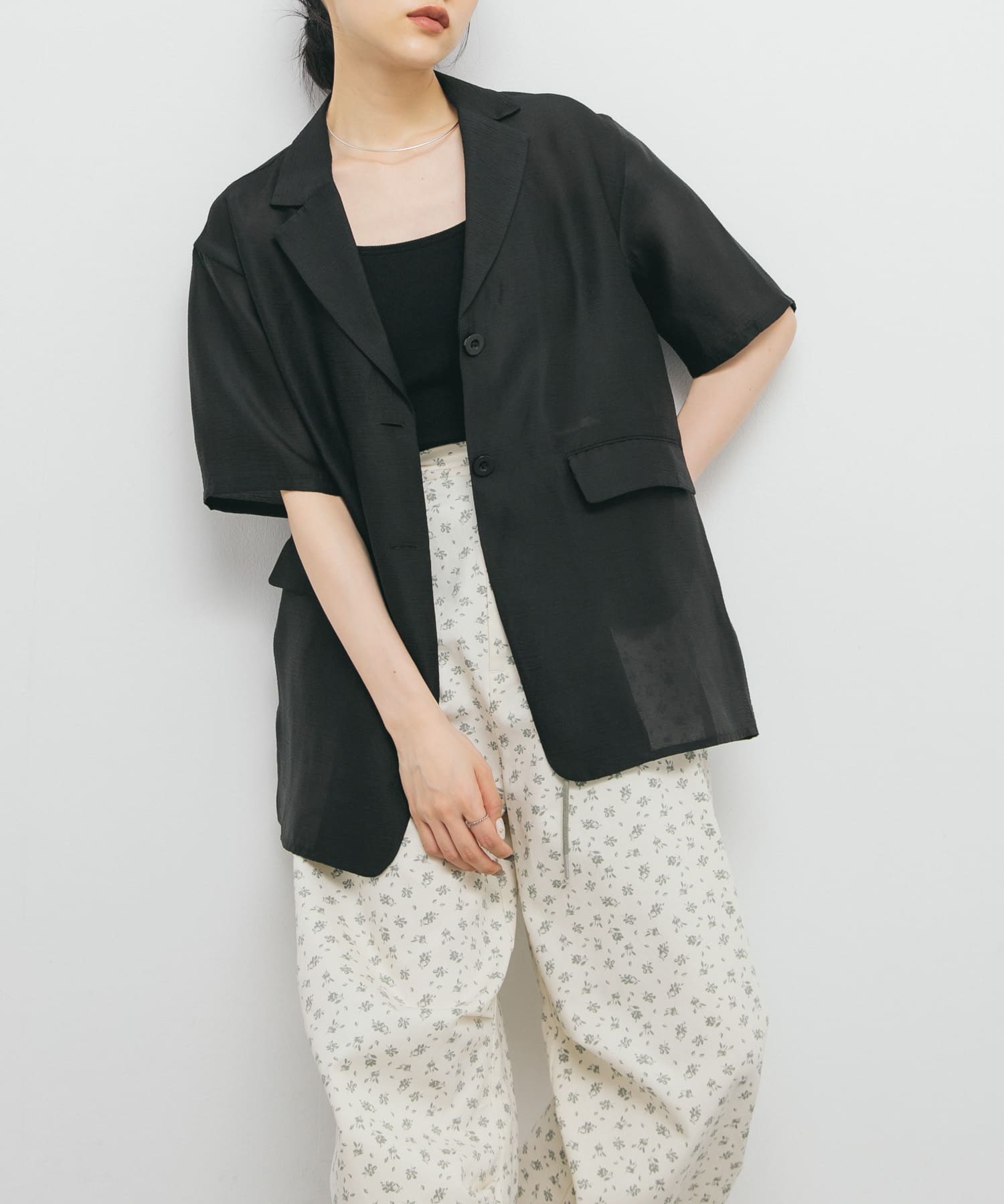 身長：160cm サイズ：one