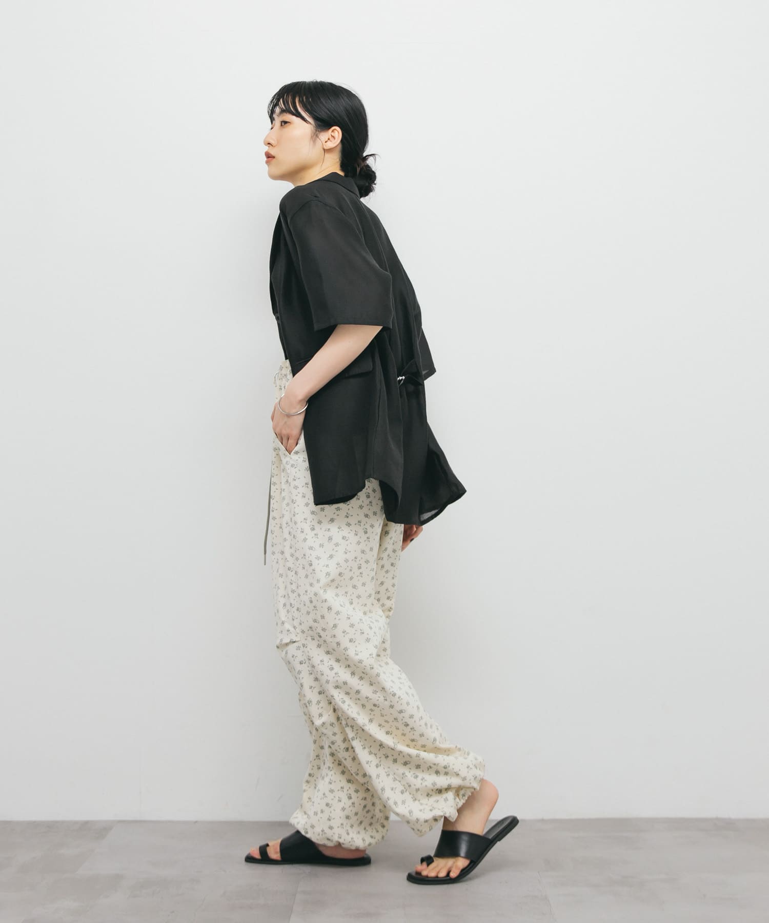 身長：160cm サイズ：one