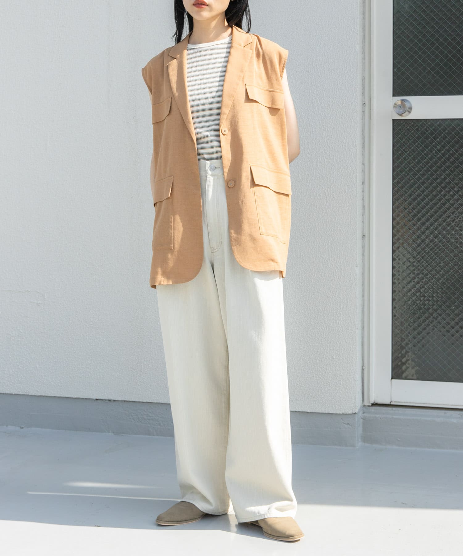 身長：160cm サイズ：one