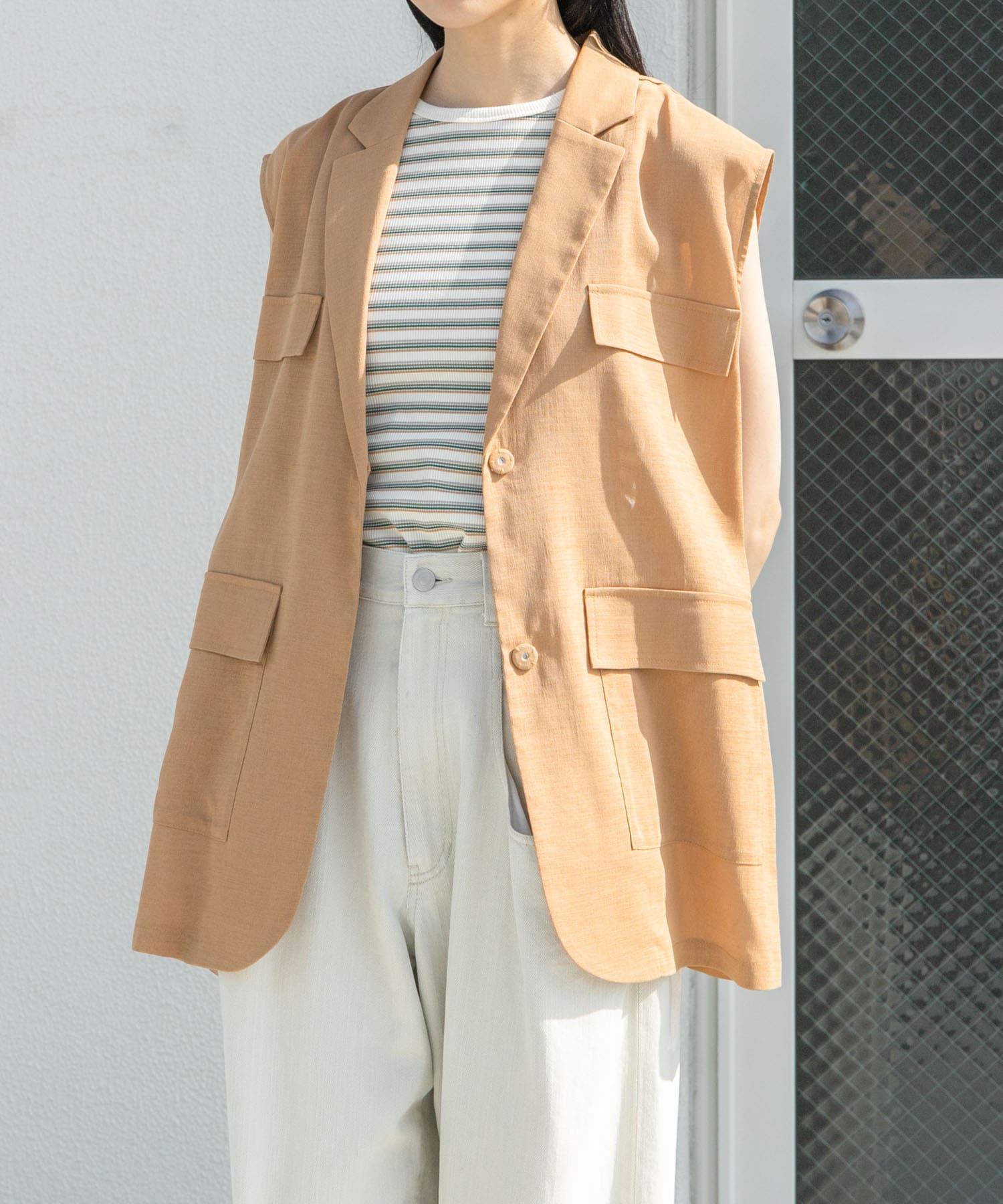 身長：160cm サイズ：one