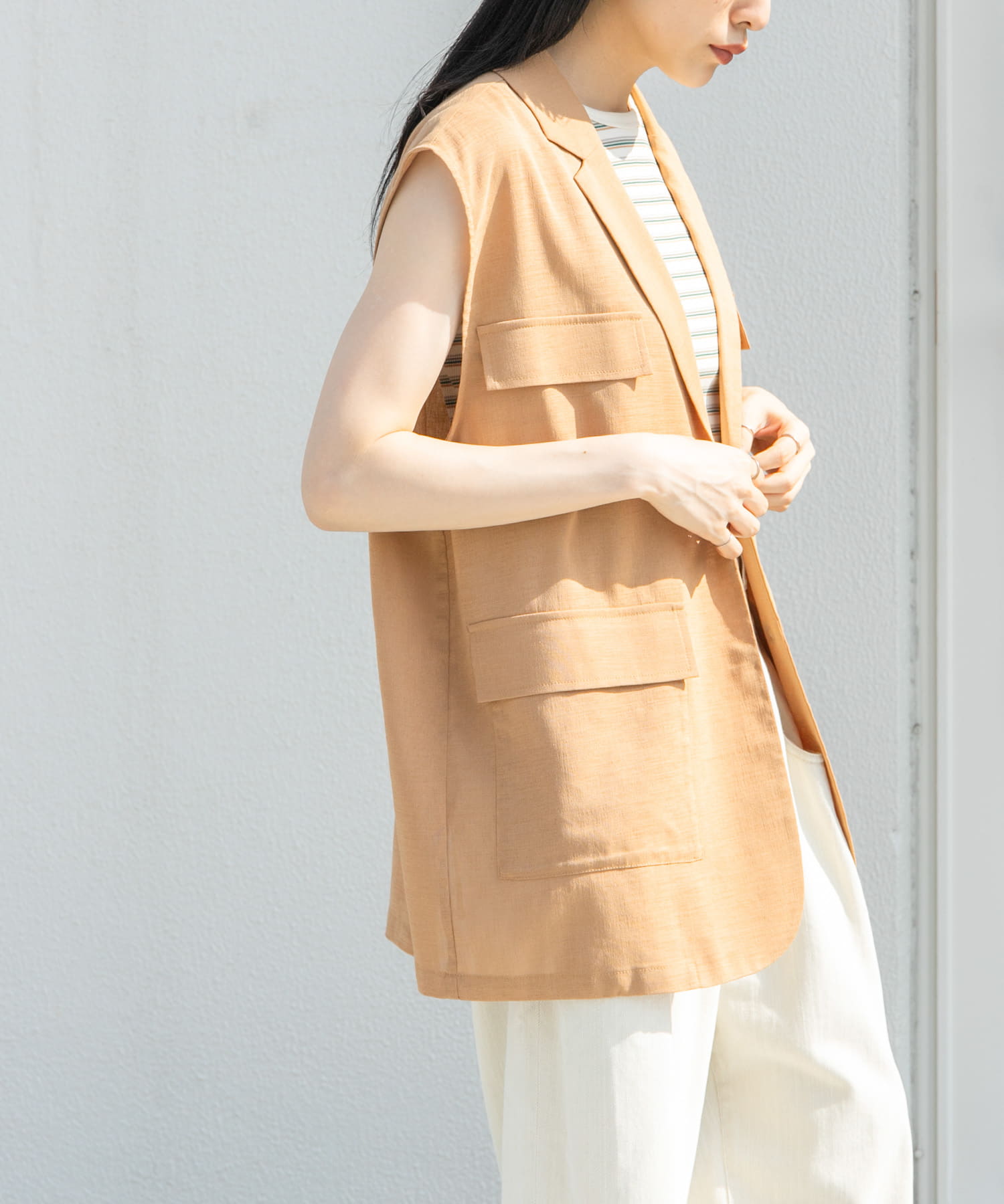 身長：160cm サイズ：one