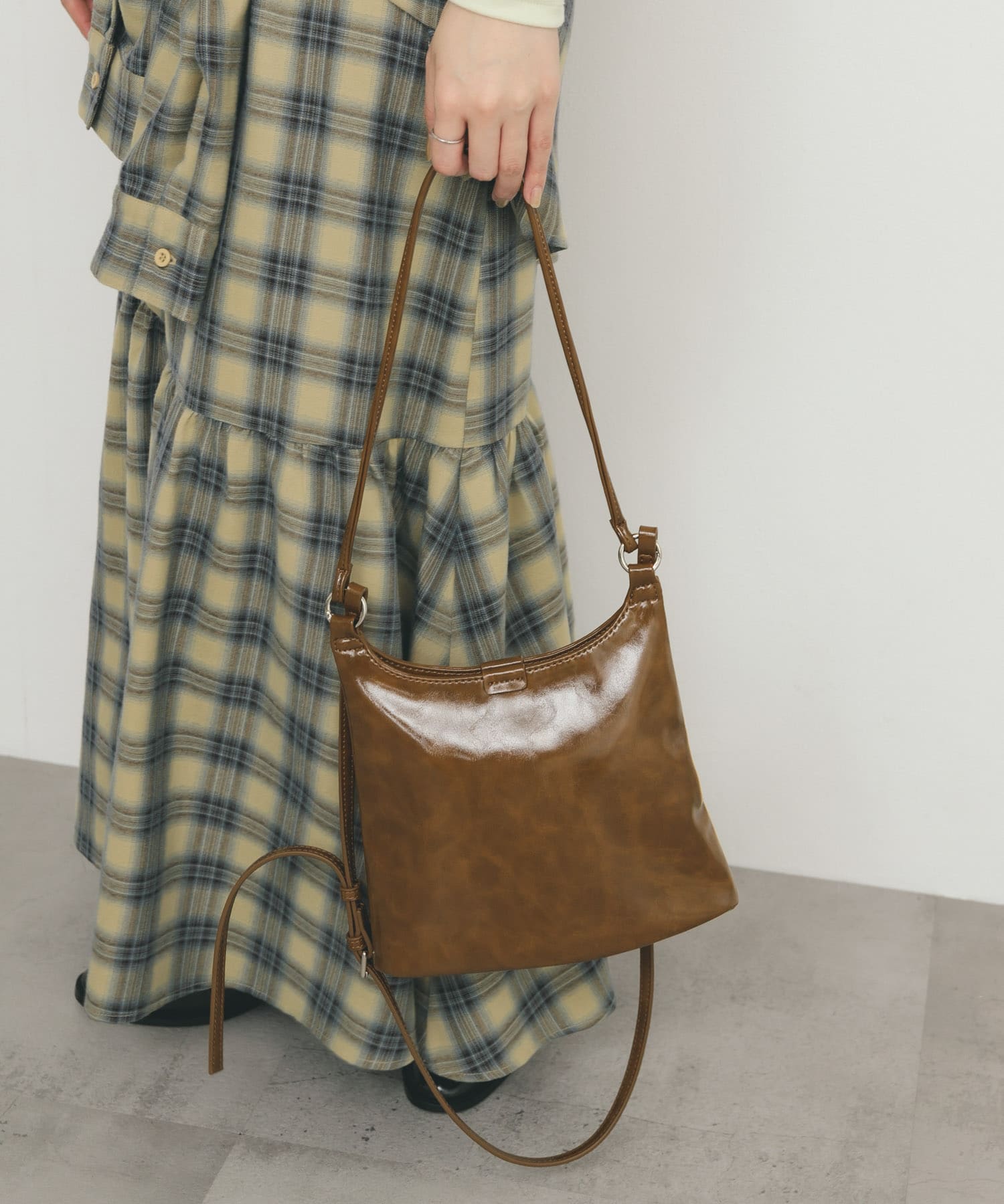ダブルスリムショルダーBAG