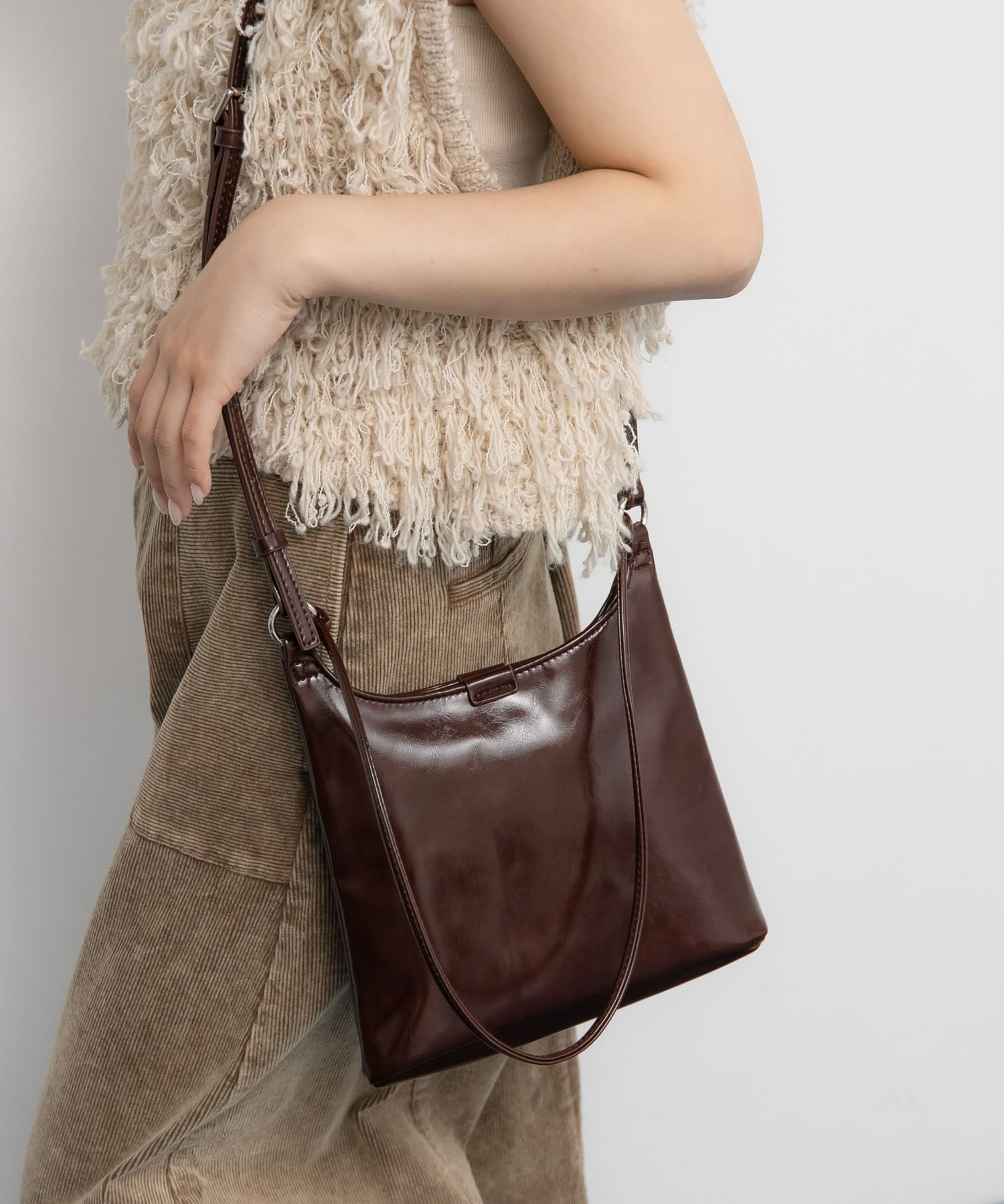 ダブルスリムショルダーBAG