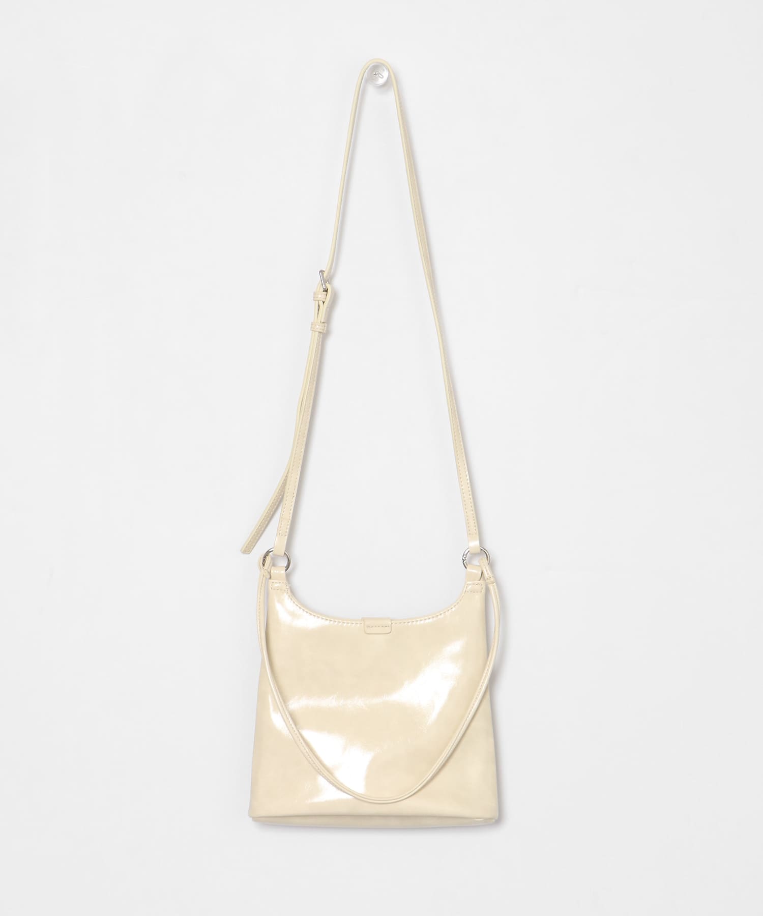 ダブルスリムショルダーBAG IVORY one