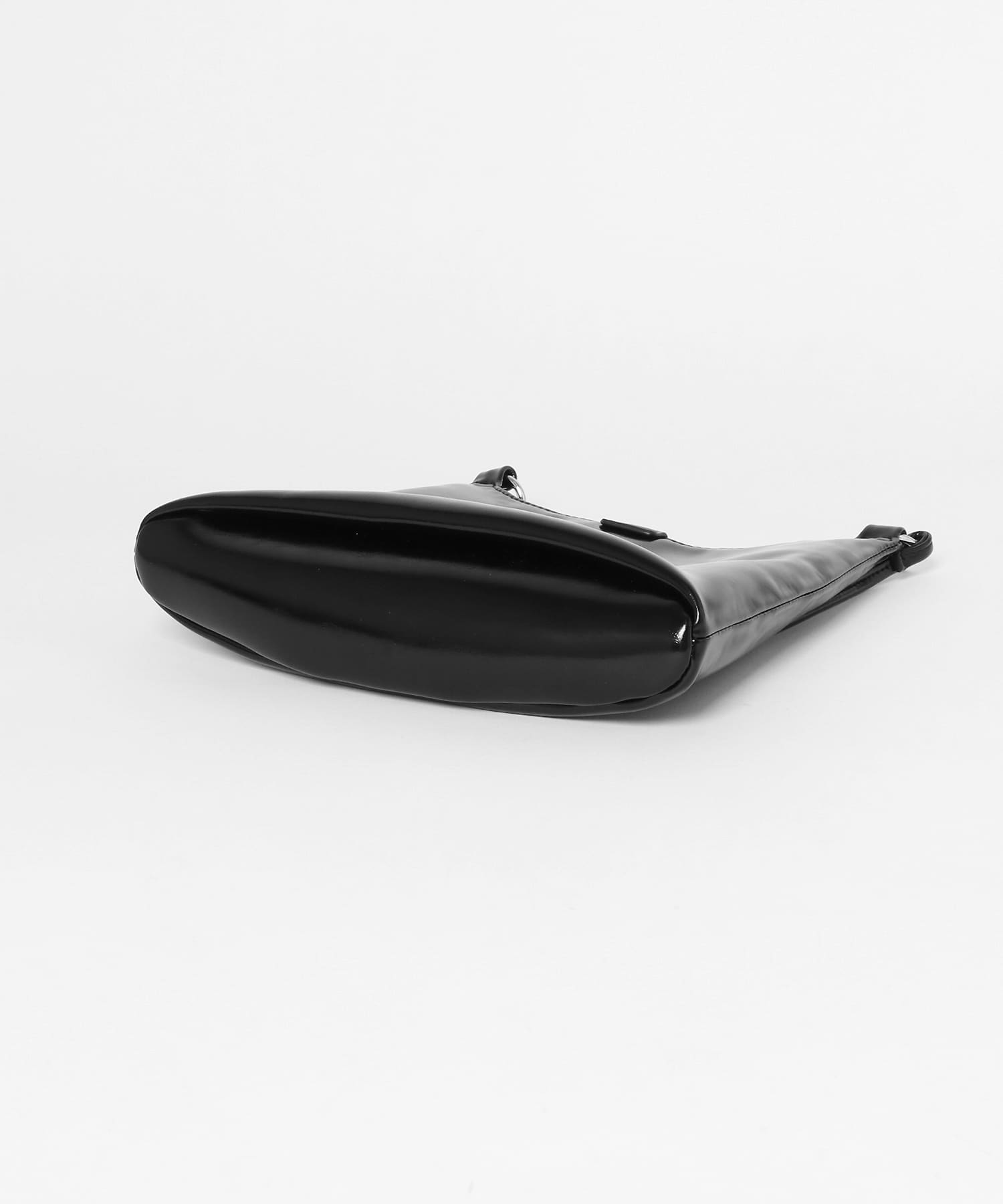 ダブルスリムショルダーBAG BLACK one