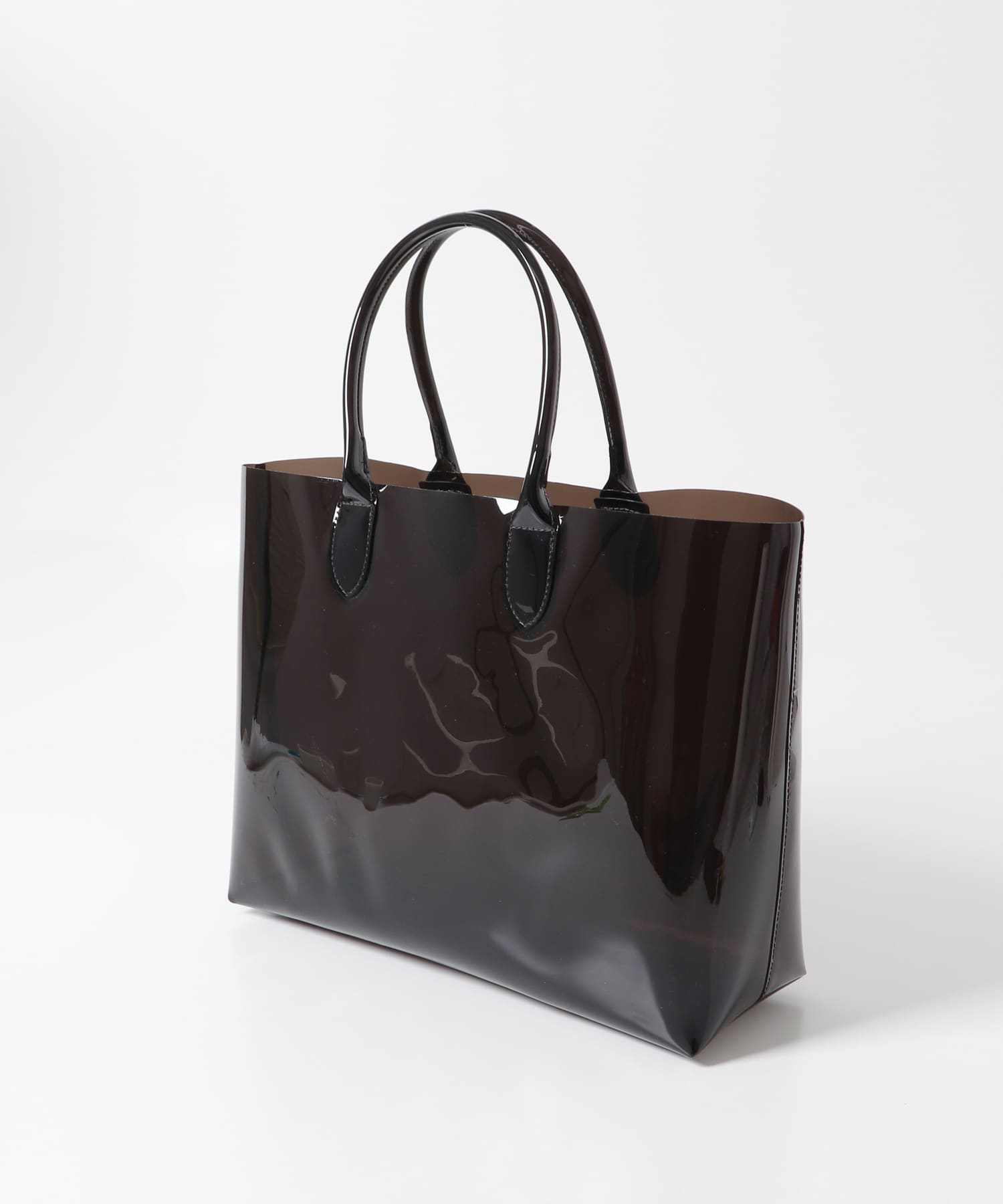 クリアトートBAG BLACK one