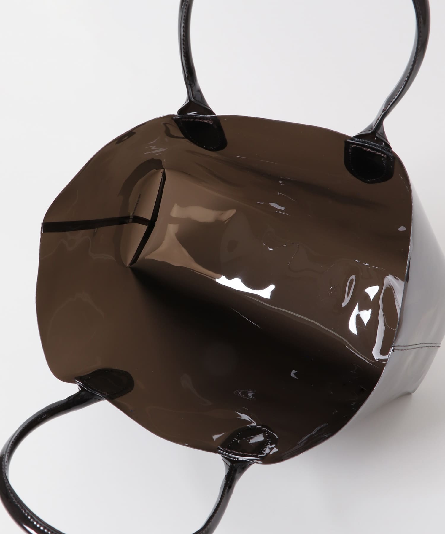 クリアトートBAG BLACK one