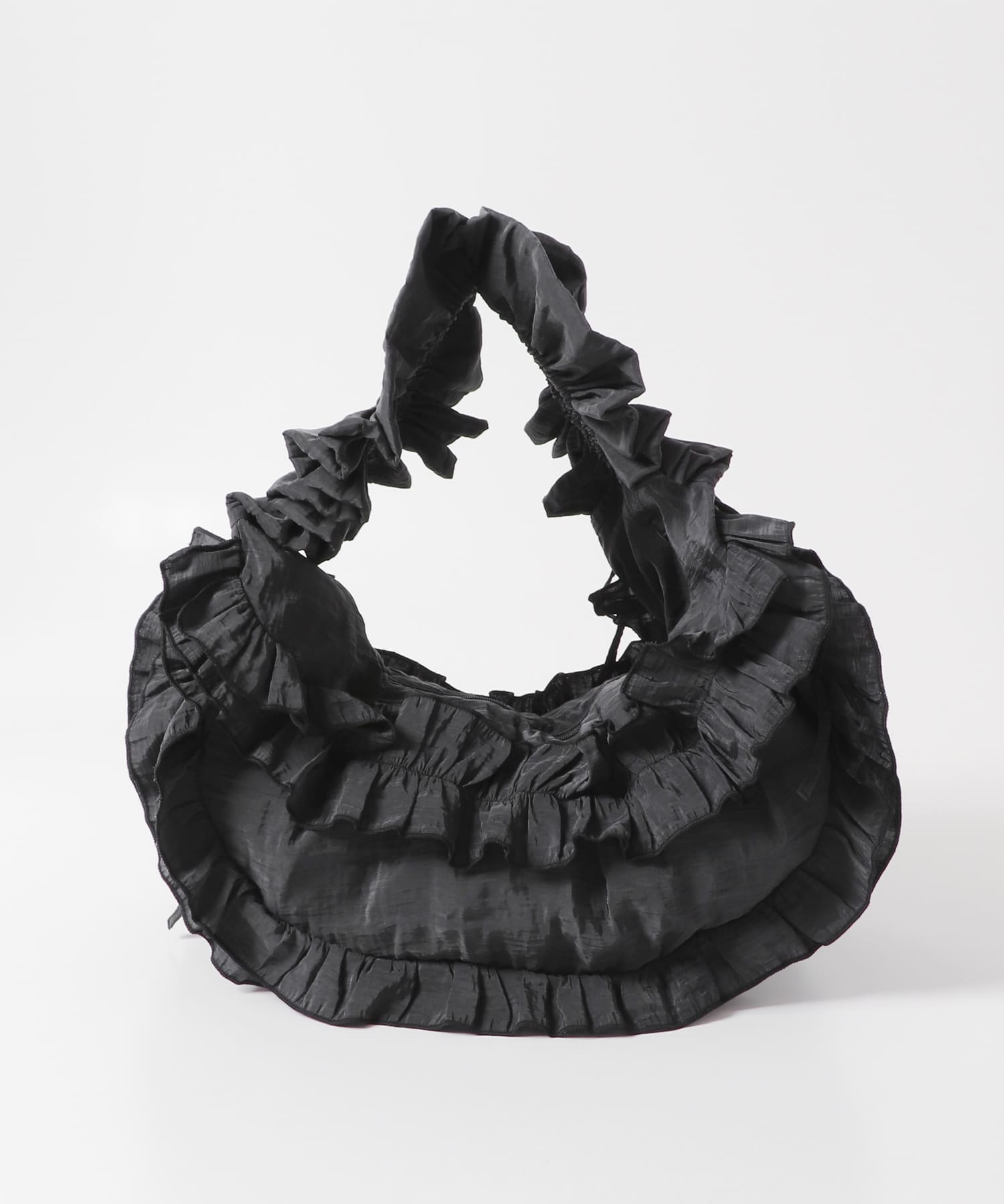 フリルギャザーBAG CHARCOAL one