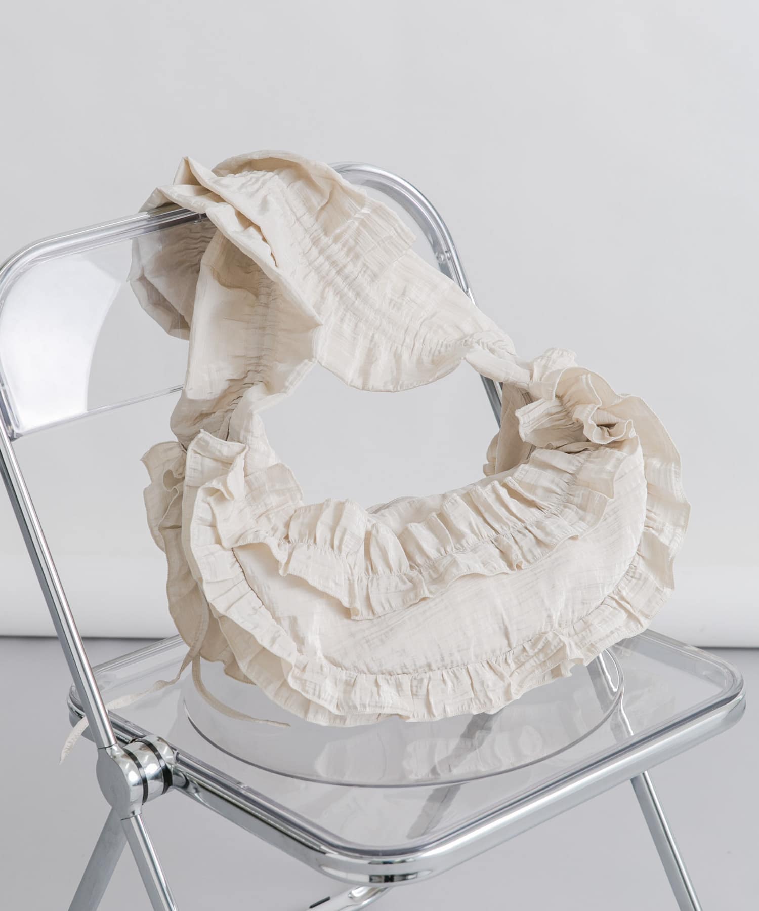 フリルギャザーBAG IVORY one