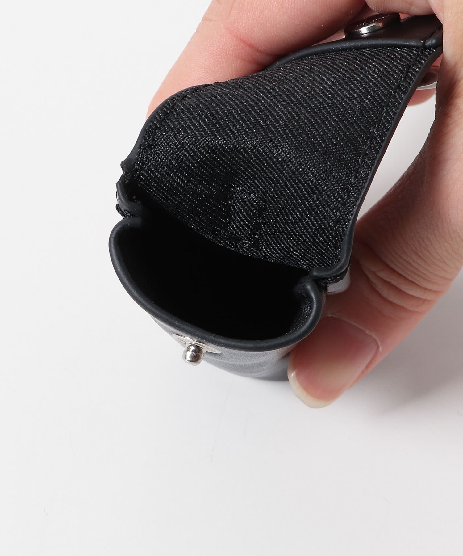 リップケース付きショルダーBAG BLACK one