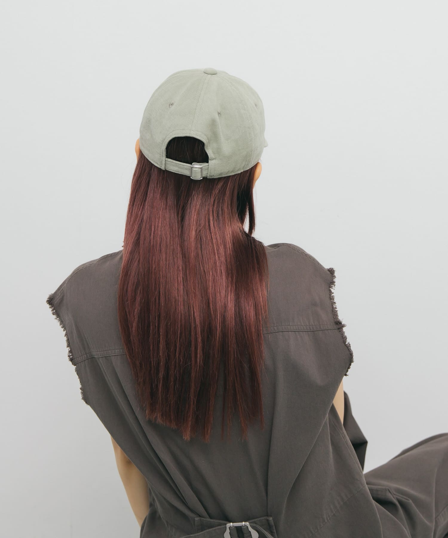 プランプチェーンステッチCAP GREEN one