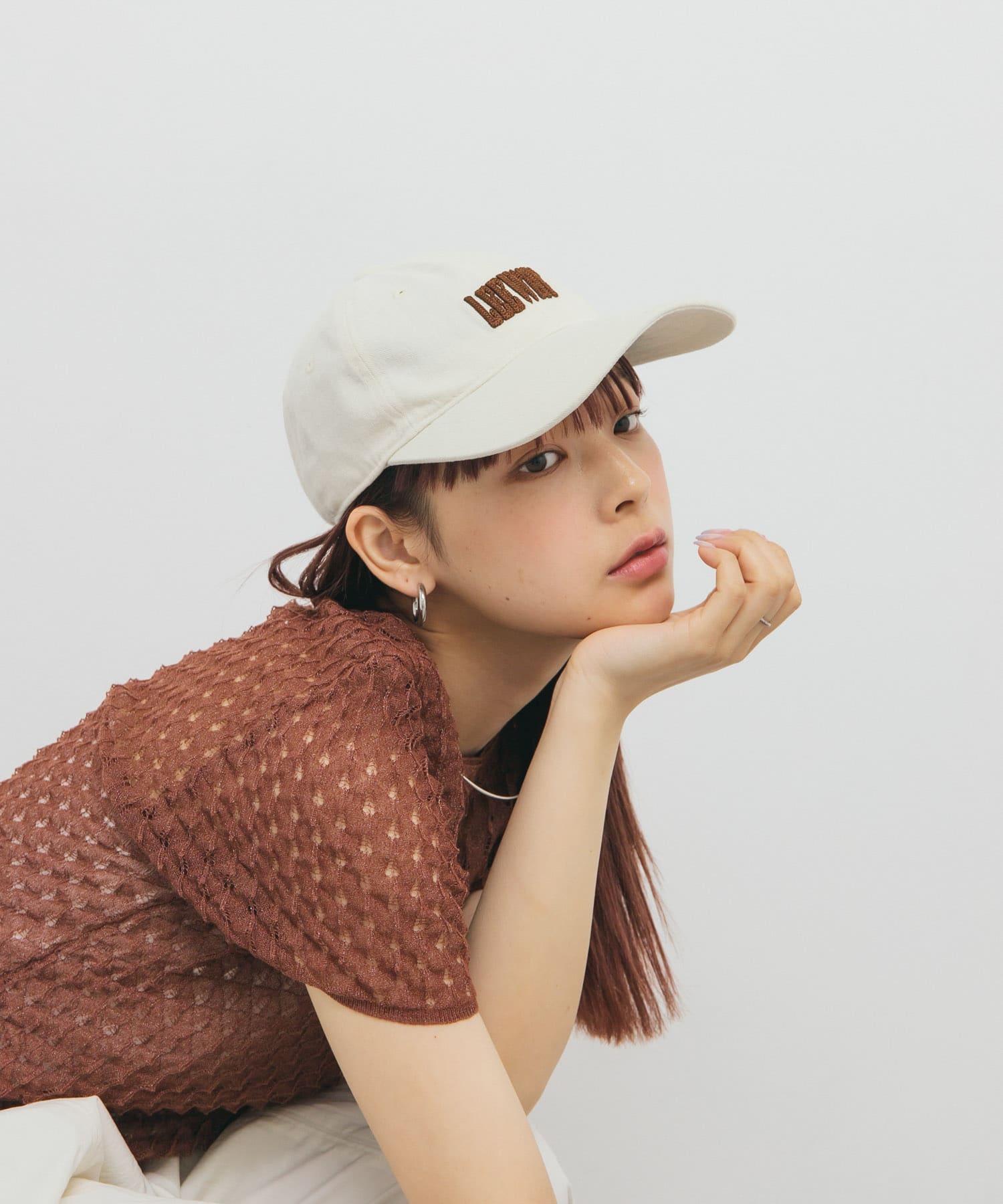 プランプチェーンステッチCAP