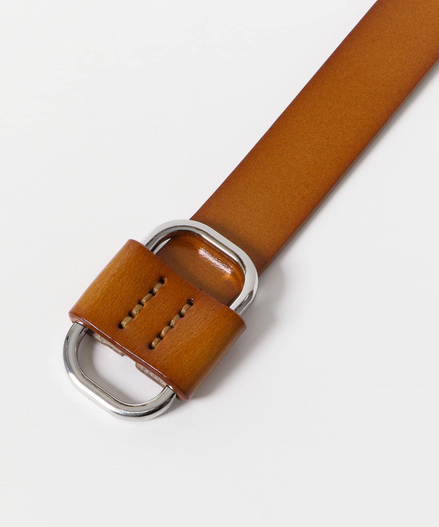 ホールレスレザーベルト CAMEL one