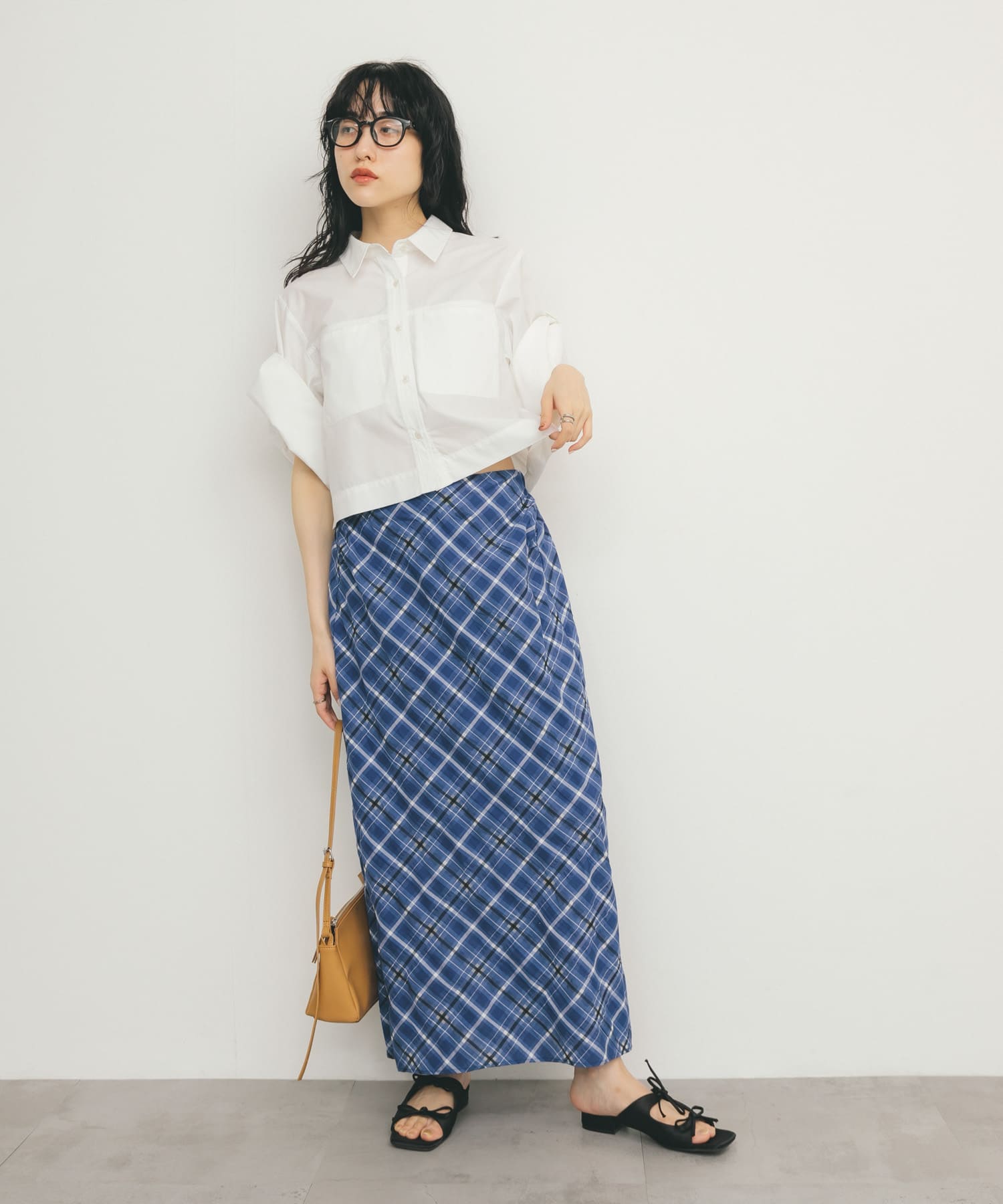 サテンリボンミュール BLACK 38