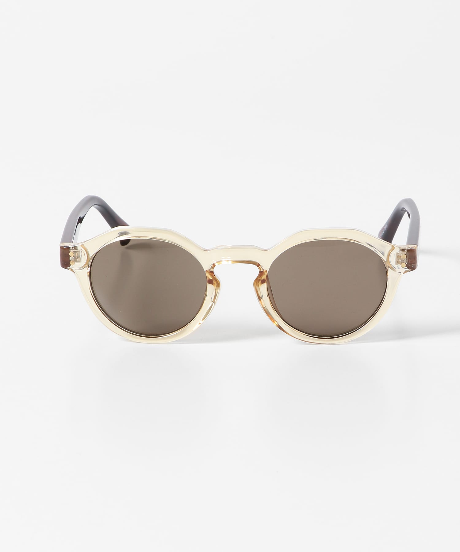 ボストンフレームサングラス BROWN one